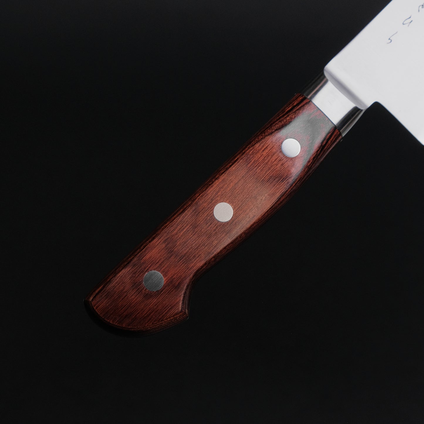 Hitohira KH Stainless Gyuto 210mm Imitation Mahogany Handle