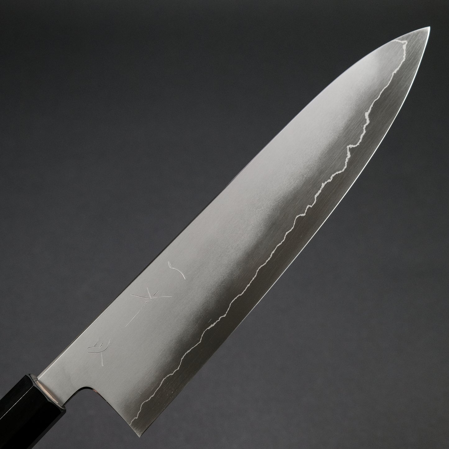 Hitohira Kikuchiyo Izo Silver #3 Gyuto 240mm Yakusugi Cedar Handle