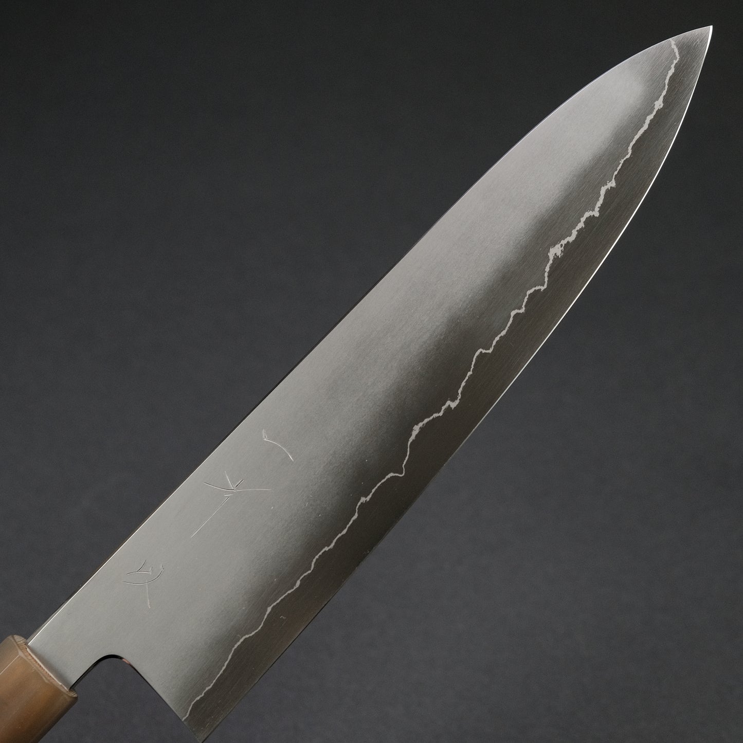 Hitohira Kikuchiyo Izo Silver #3 Gyuto 240mm Yakusugi Cedar Handle