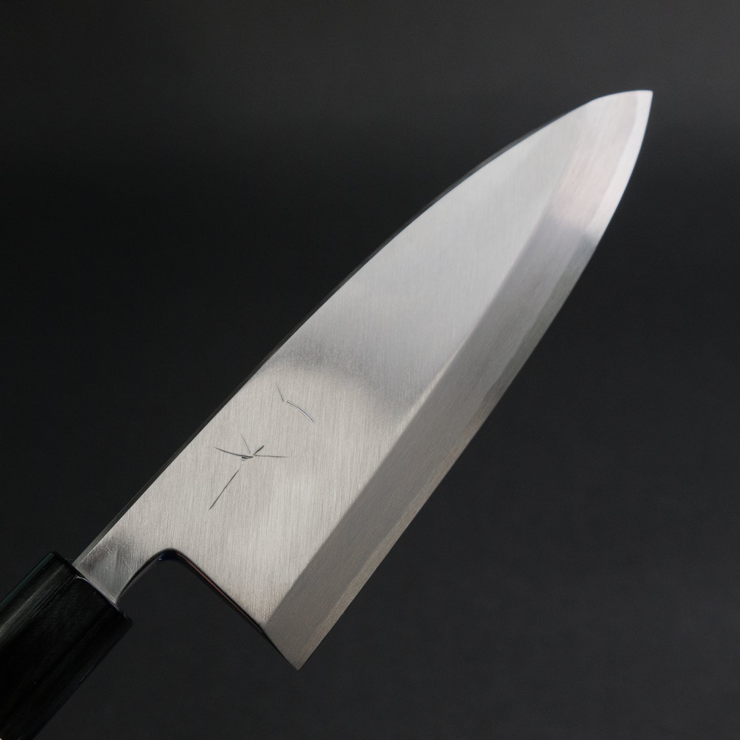Hitohira Kikuchiyo Manzo White #3 Deba 150mm Ho Wood Handle (D-Shape)