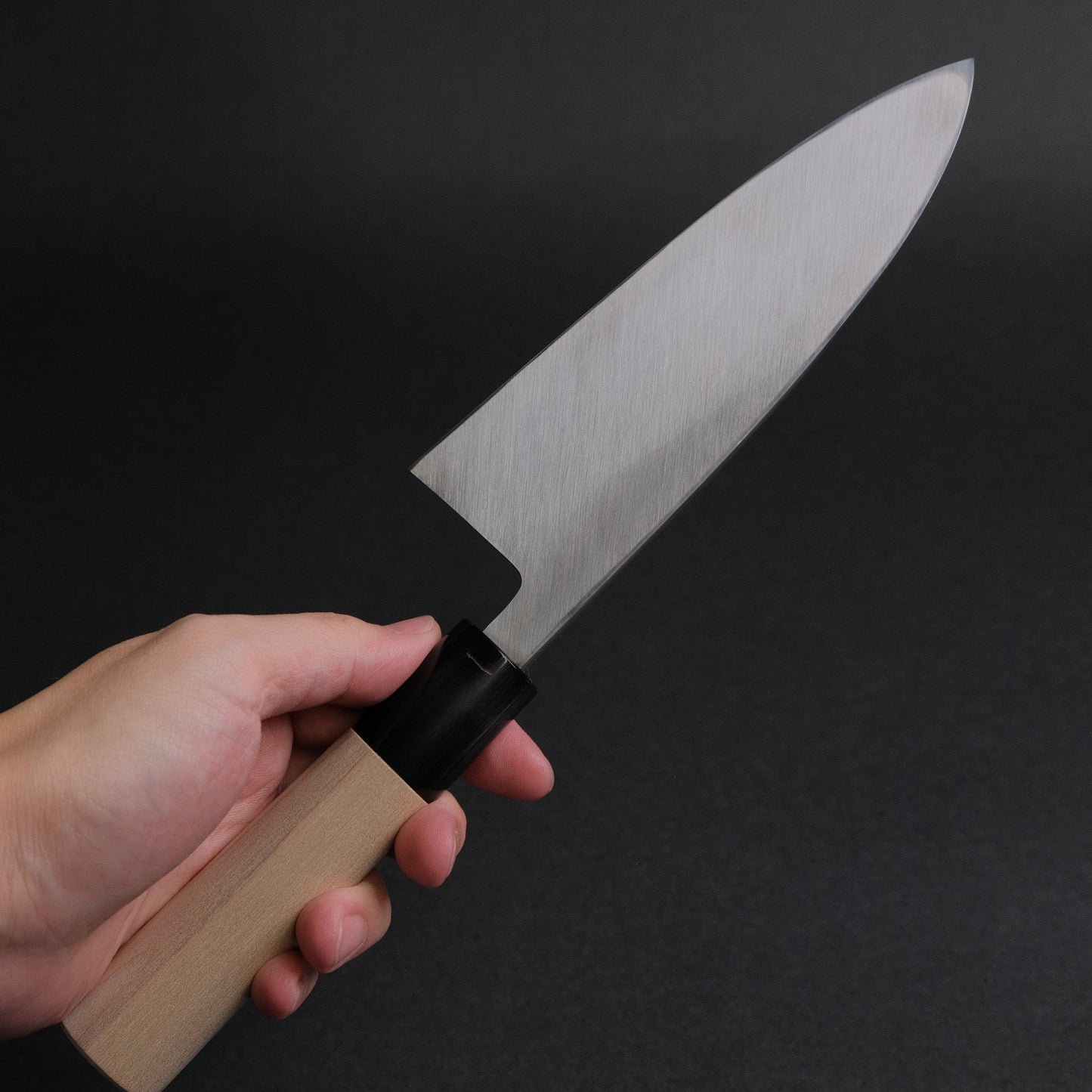 Hitohira Kikuchiyo Manzo White #3 Deba 150mm Ho Wood Handle (D-Shape)