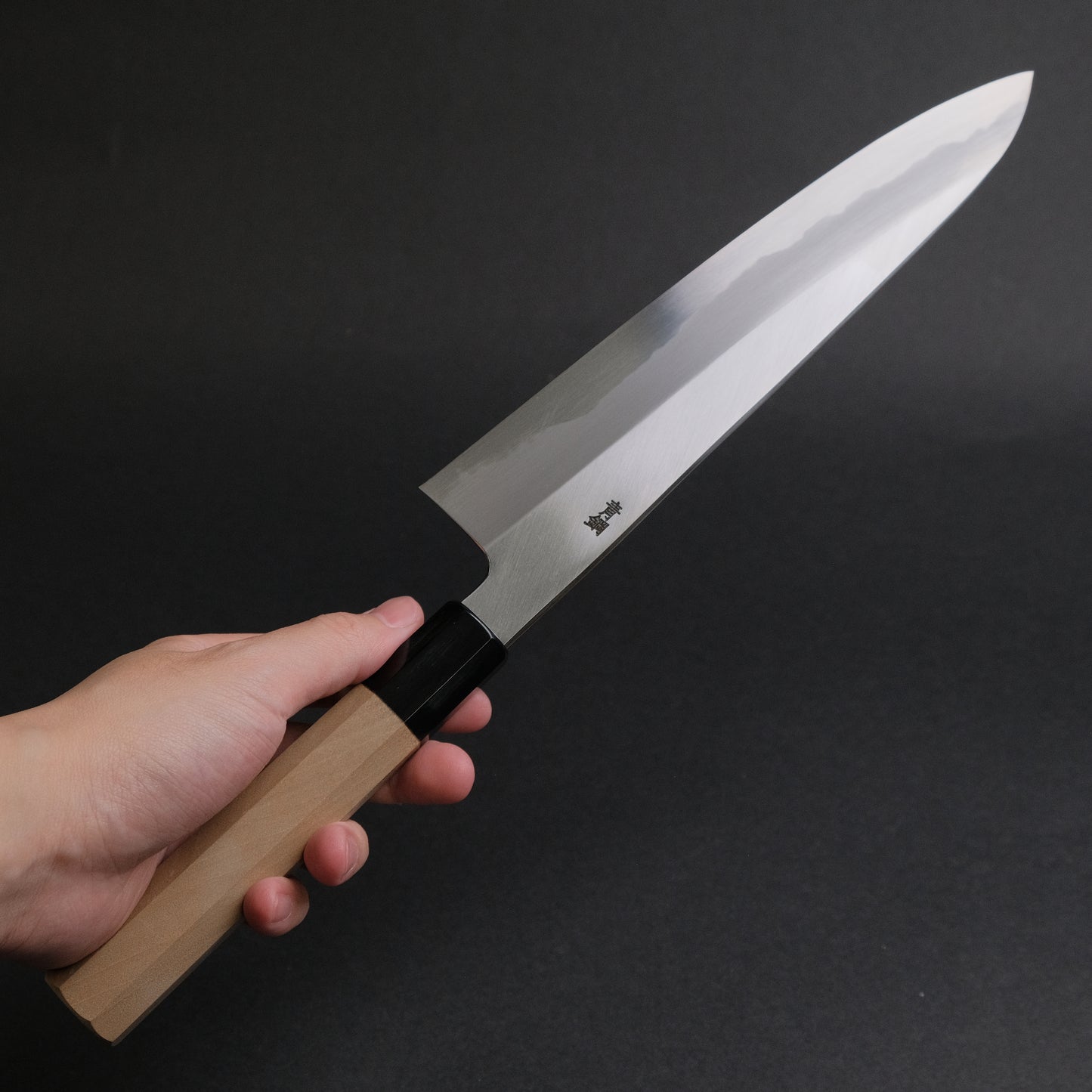 Hitohira Kikuchiyo Ren Blue #2 Gyuto 240mm Ho Wood Handle