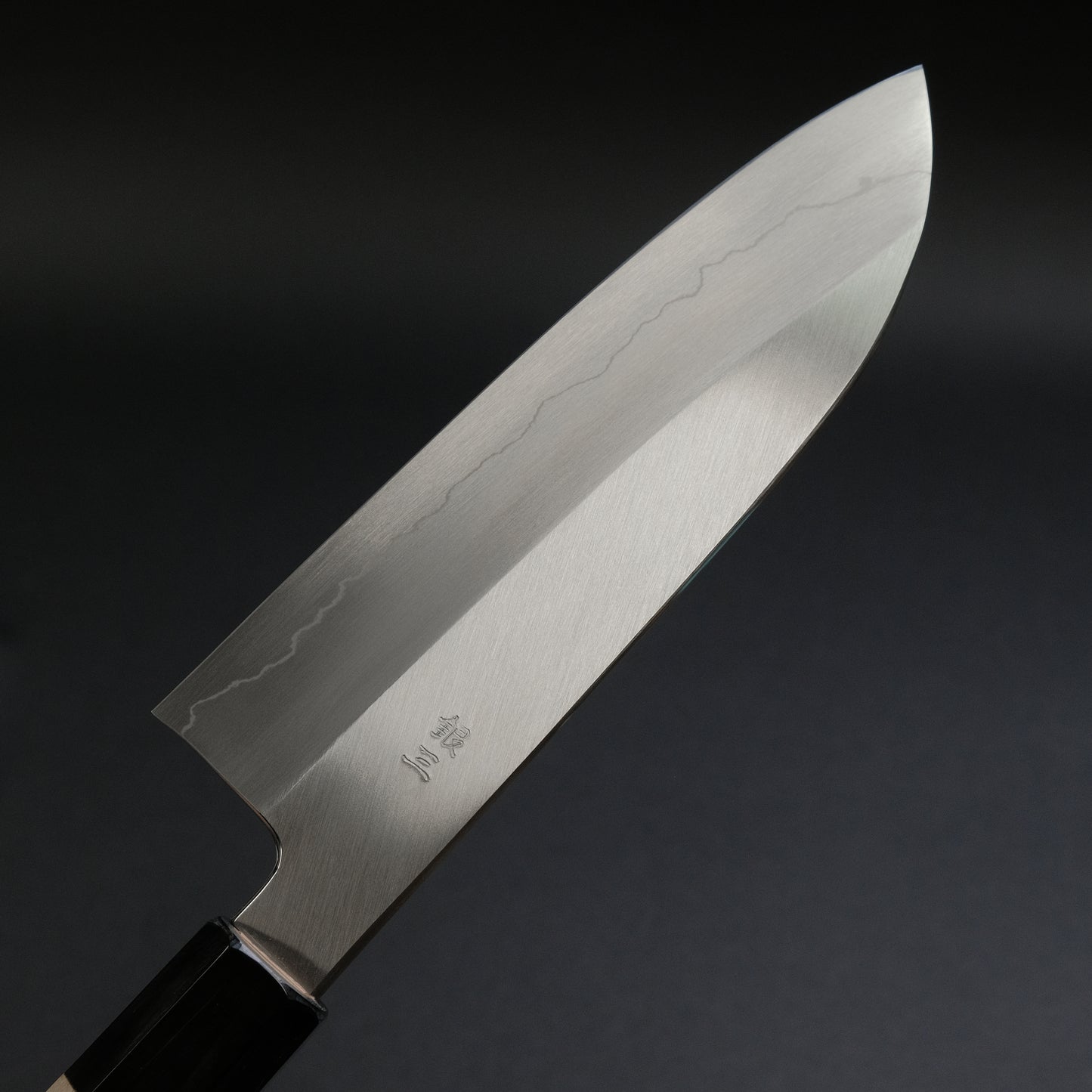 Hitohira Kikuchiyo Ren Silver #3 Santoku 180mm Ho Wood Handle