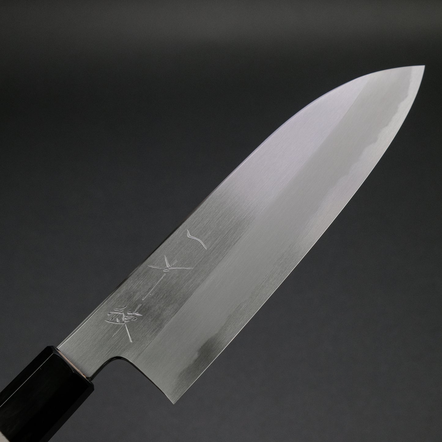 Hitohira Kikuchiyo Ren White #2 Santoku 180mm Ho Wood Handle