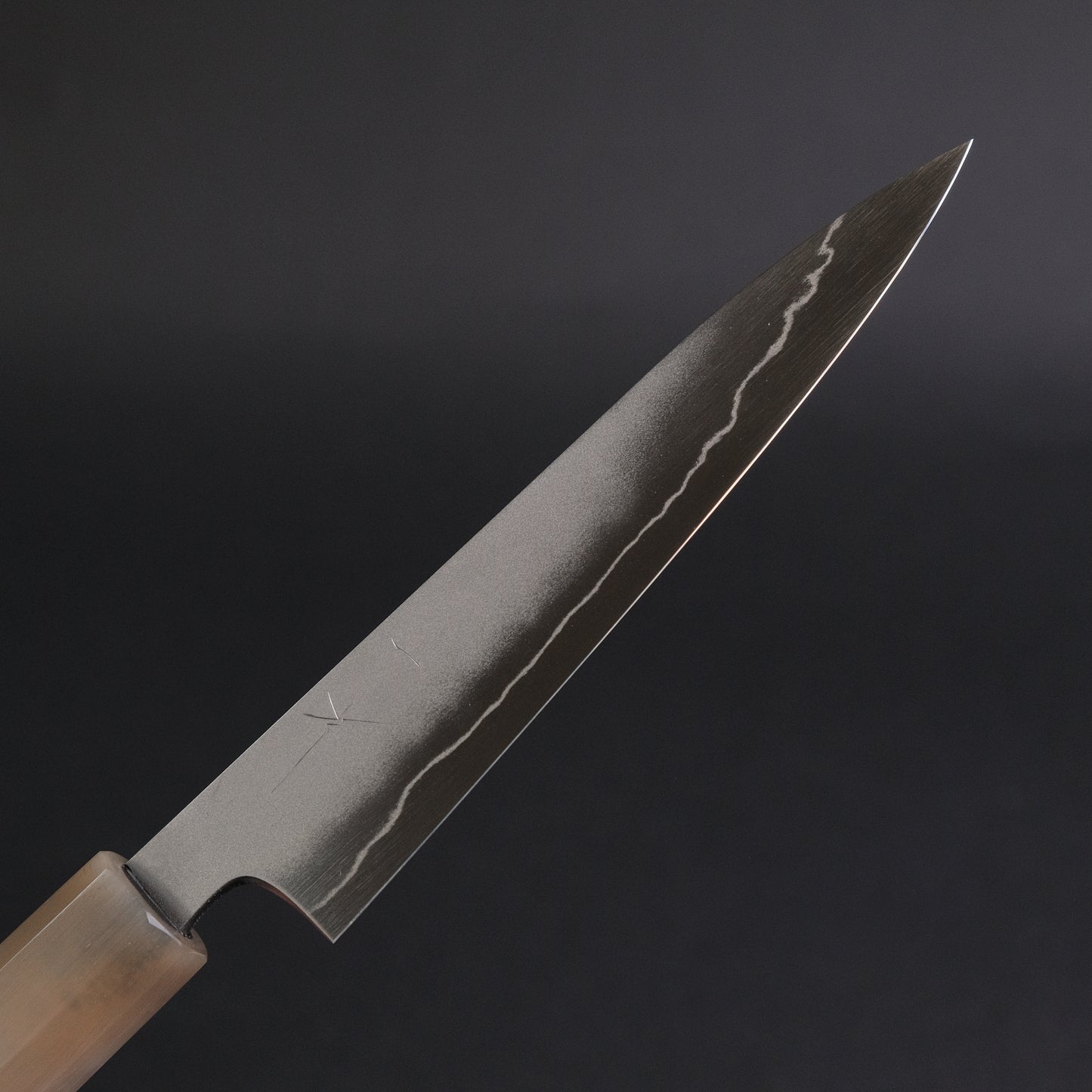 Hitohira Kikuchiyo Yohei Ginsan Kasumi Petty 150mm Ebony Handle