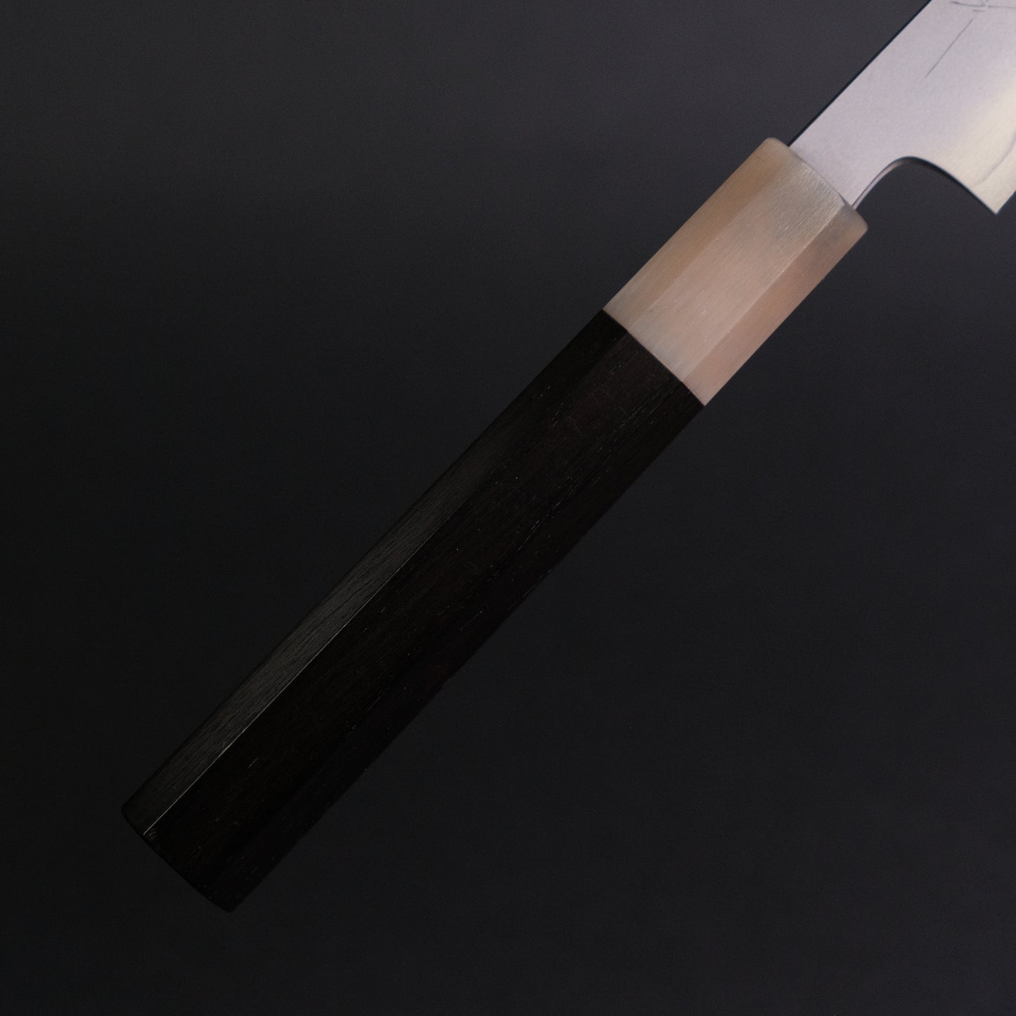 Hitohira Kikuchiyo Yohei Ginsan Kasumi Petty 150mm Ebony Handle