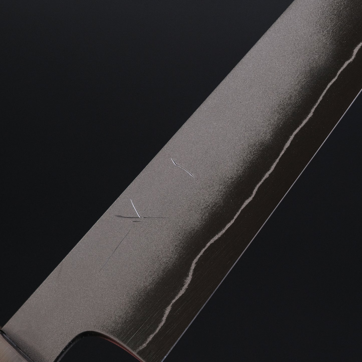 Hitohira Kikuchiyo Yohei Ginsan Kasumi Petty 150mm Ebony Handle