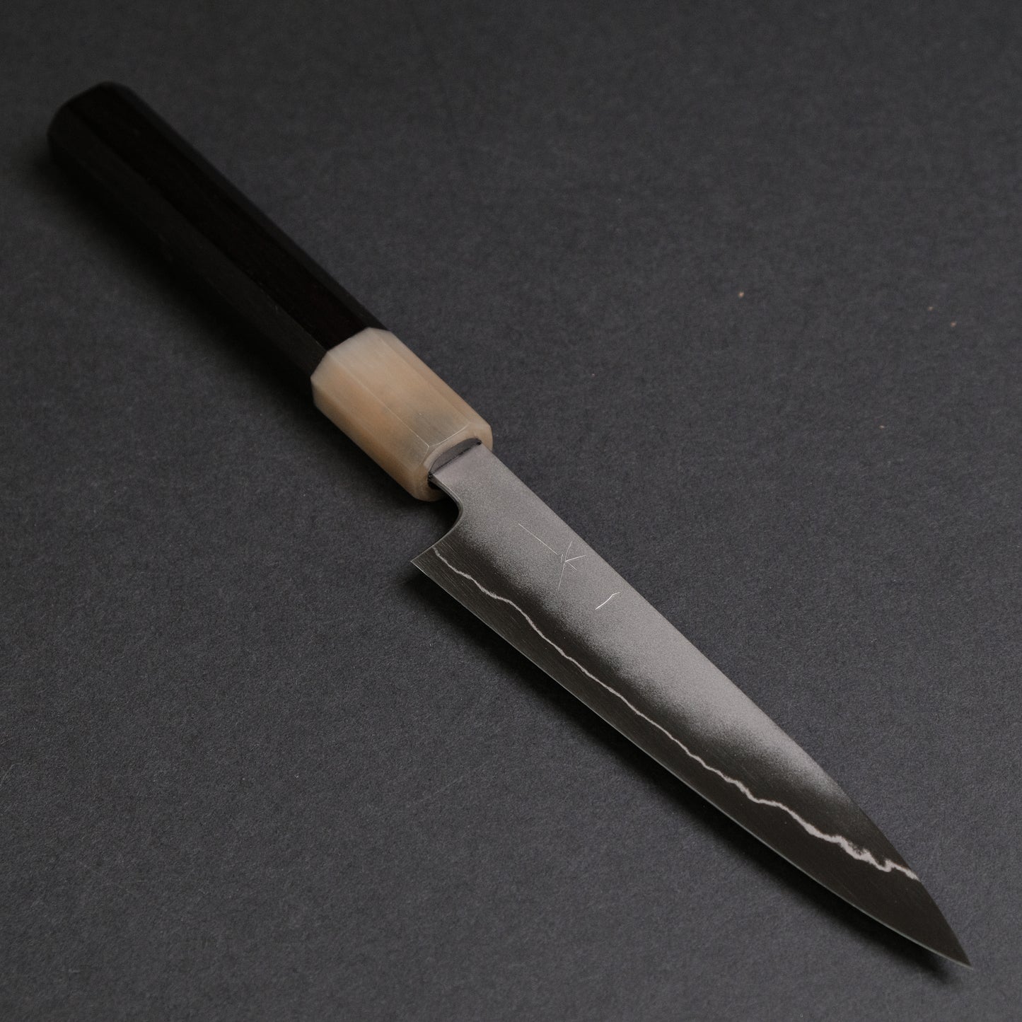 Hitohira Kikuchiyo Yohei Ginsan Kasumi Petty 150mm Ebony Handle