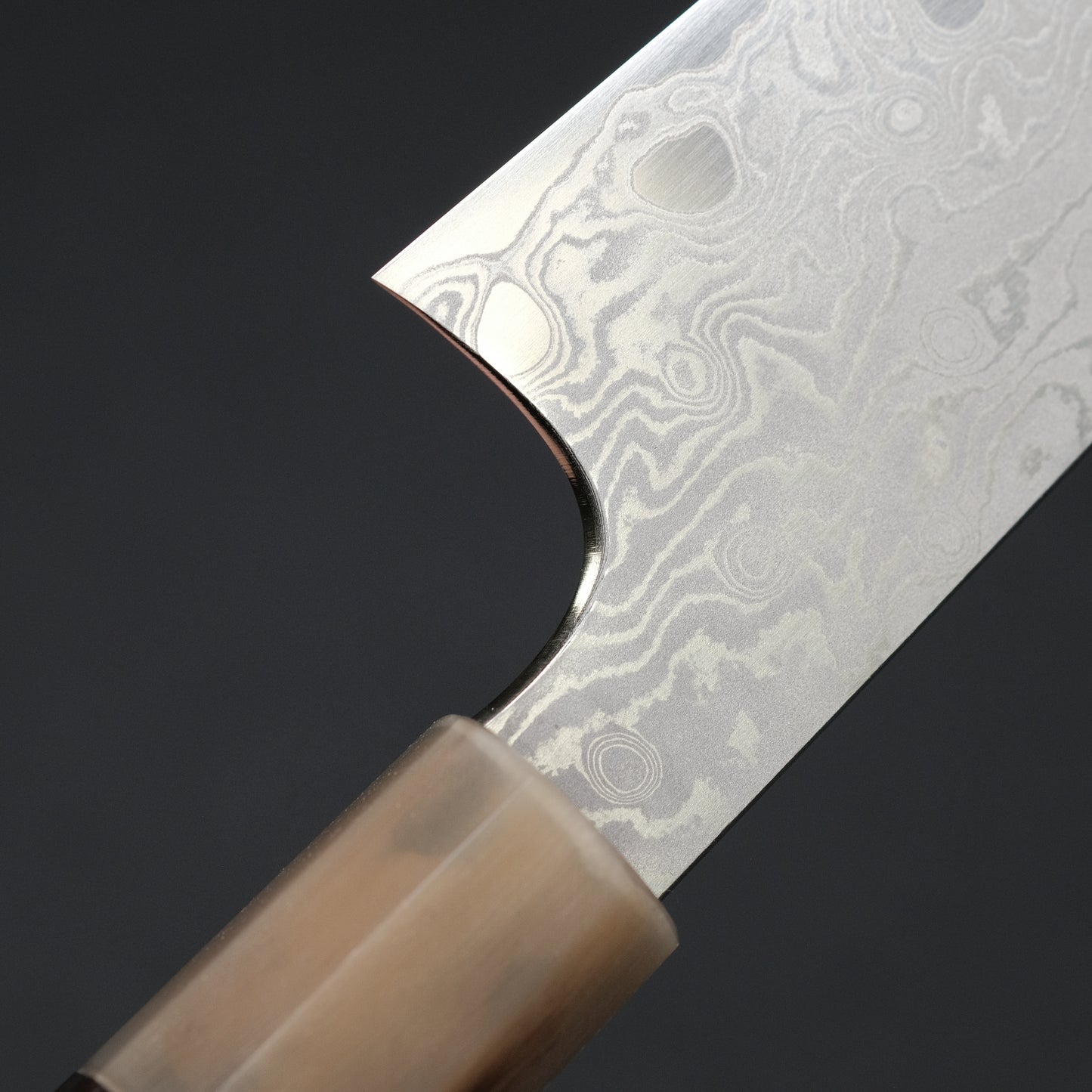 Hitohira Kikuchiyo Yohei VG-10 Damascus Gyuto 210mm Ebony Handle (Limited)