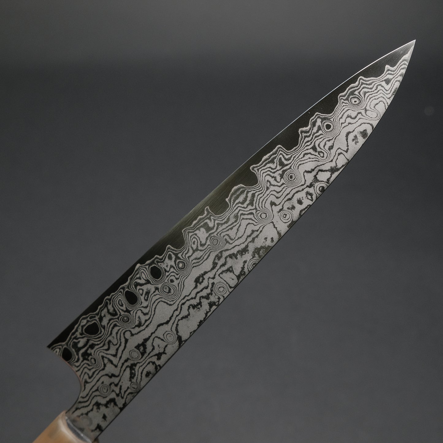 Hitohira Kikuchiyo Yohei VG-10 Damascus Gyuto 210mm Ebony Handle (Limited)