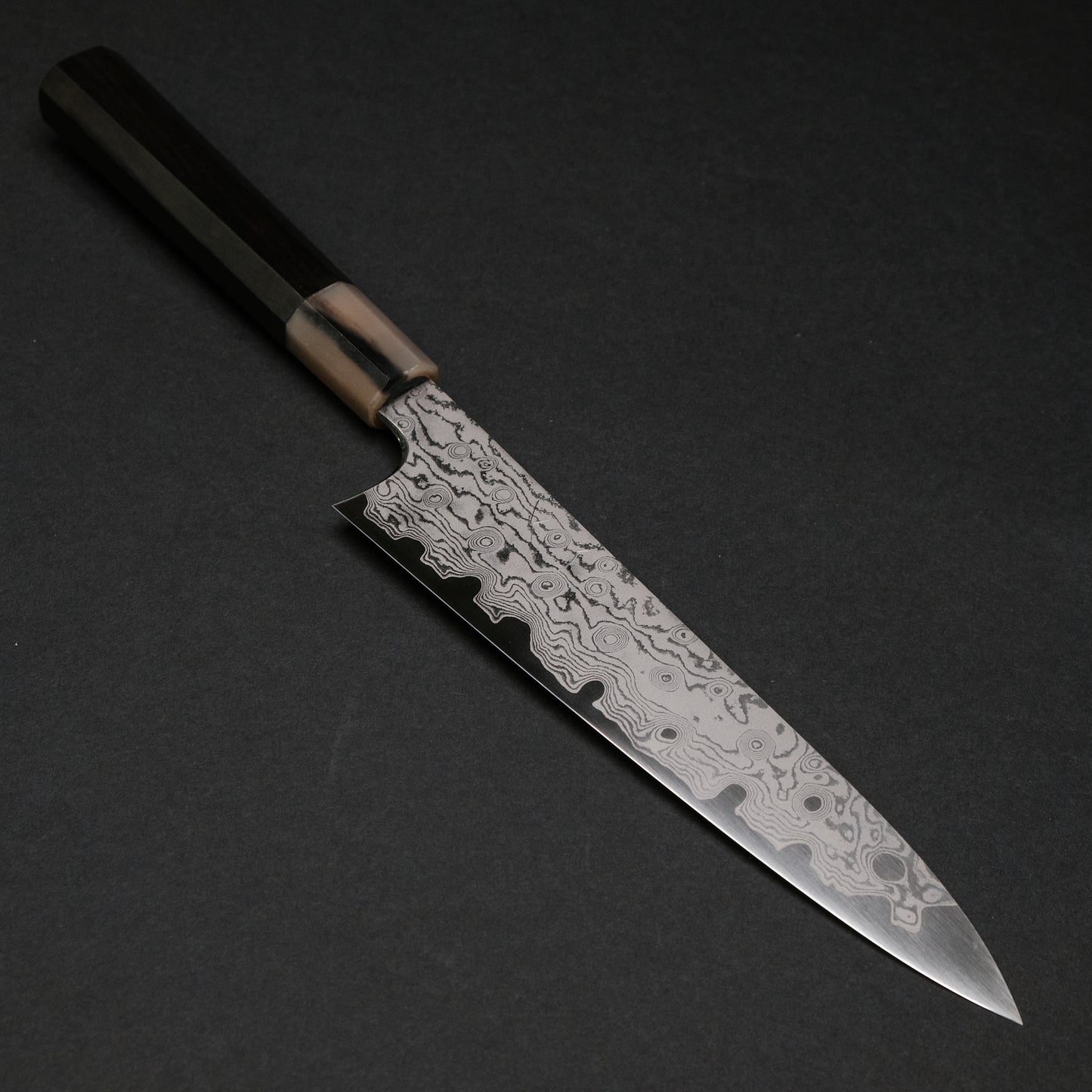 Hitohira Kikuchiyo Yohei VG-10 Damascus Gyuto 210mm Ebony Handle (Limited)
