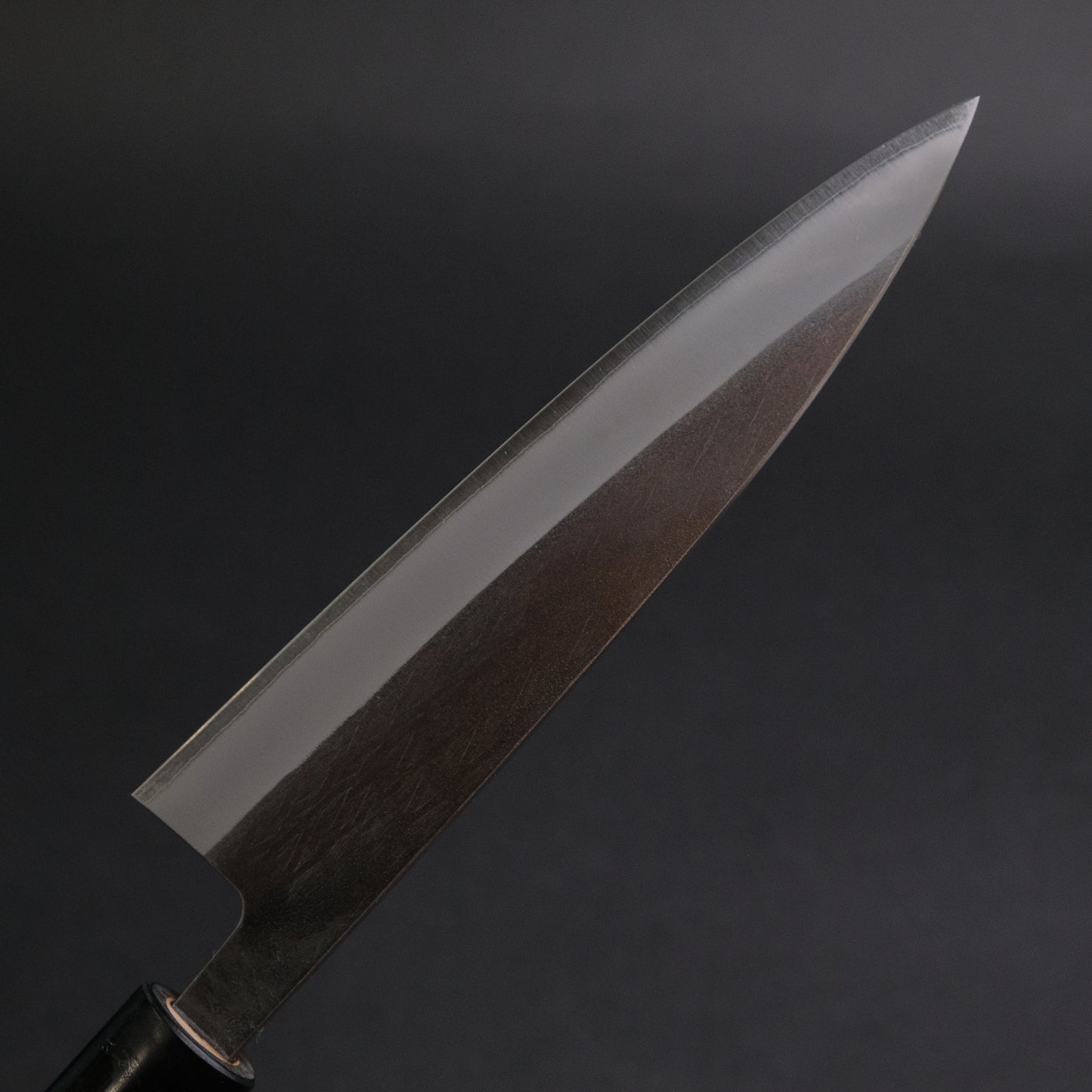 Hitohira TD Blue #2 Stainless Clad Kurouchi Petty 150mm Ho Wood Handle (D-Shape)