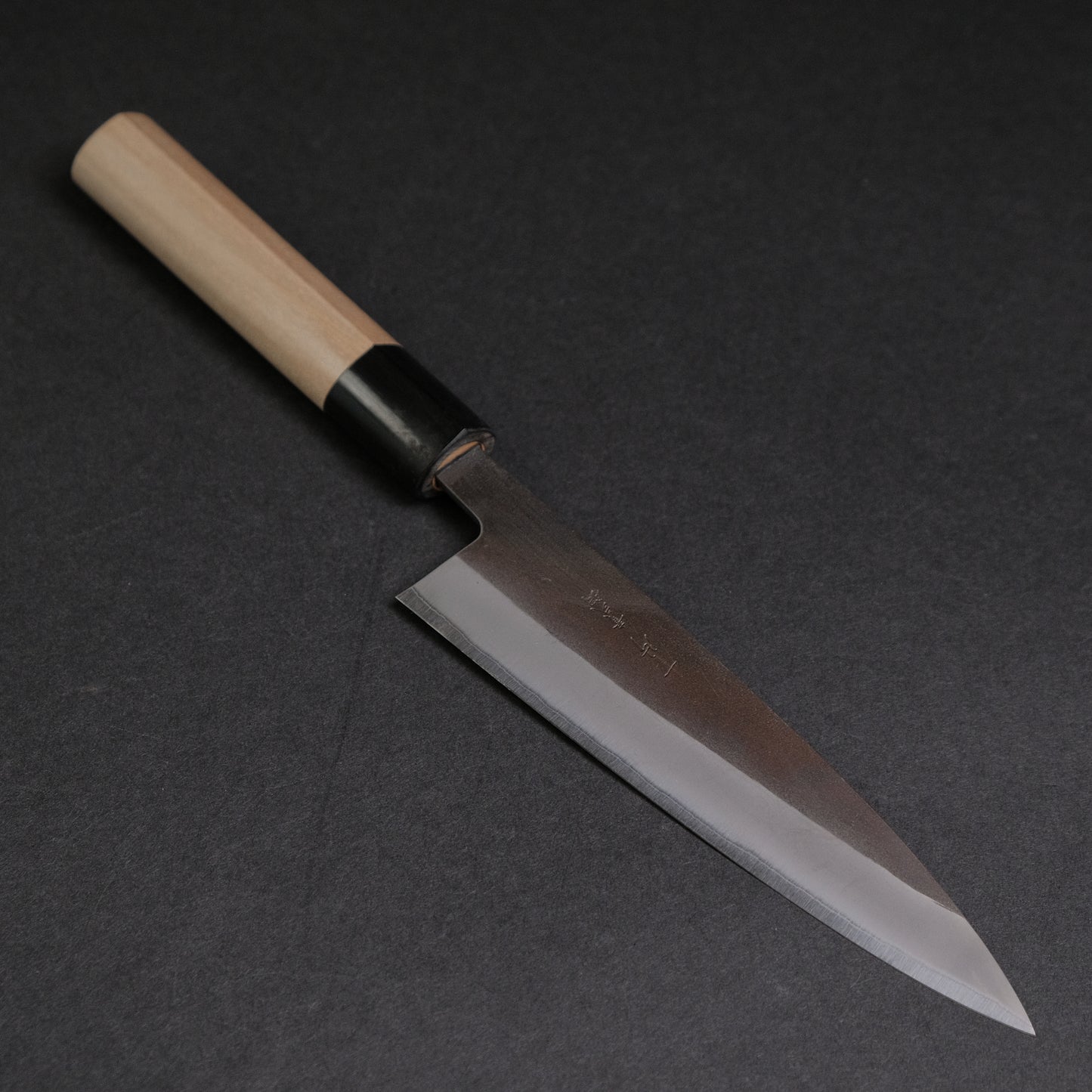 Hitohira TD Blue #2 Stainless Clad Kurouchi Petty 150mm Ho Wood Handle (D-Shape)