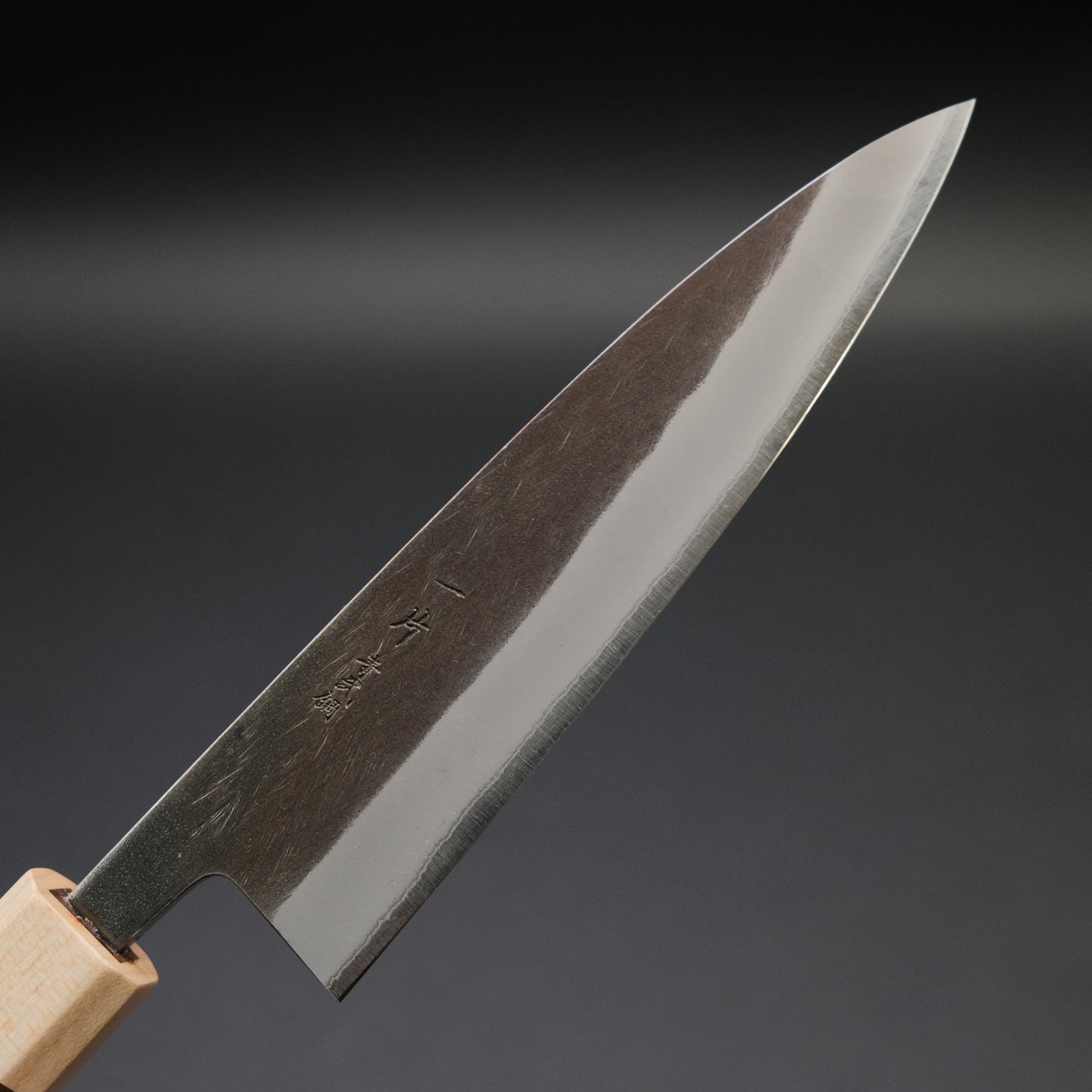 Hitohira TD Blue #2 Stainless Clad Kurouchi Petty 150mm Walnut Handle