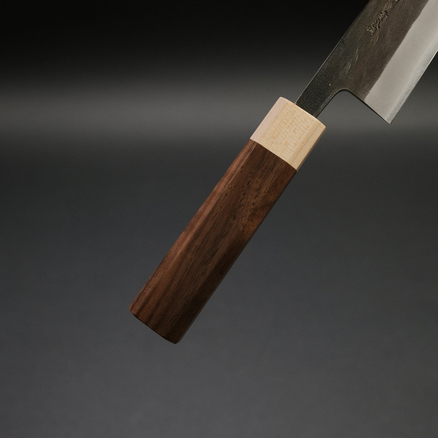 Hitohira TD Blue #2 Stainless Clad Kurouchi Petty 150mm Walnut Handle
