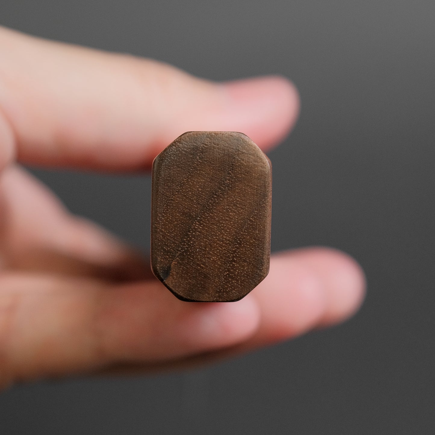 Hitohira TD Blue #2 Stainless Clad Nashiji Santoku 165mm Walnut Handle