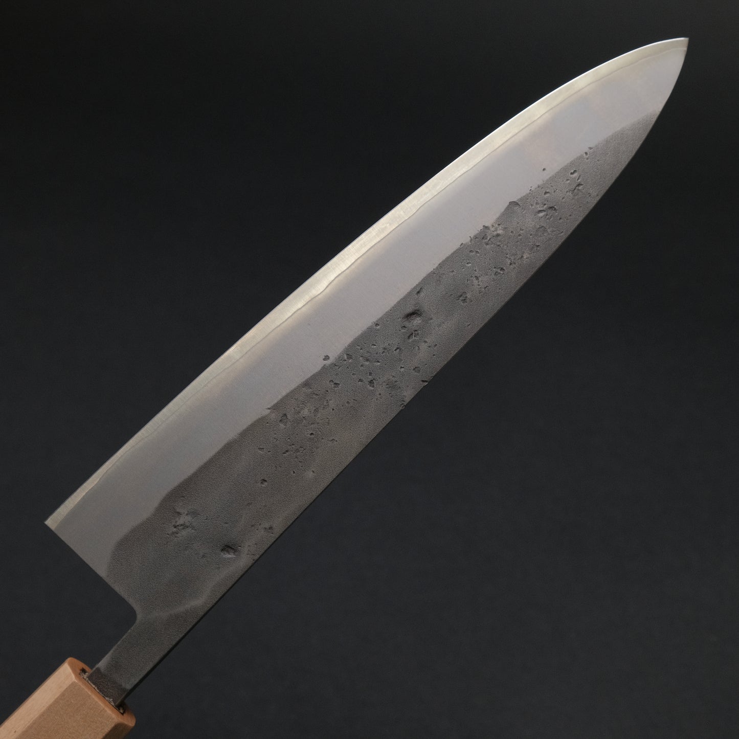 Hitohira TD SLD Nashiji Gyuto 210mm Walnut Handle