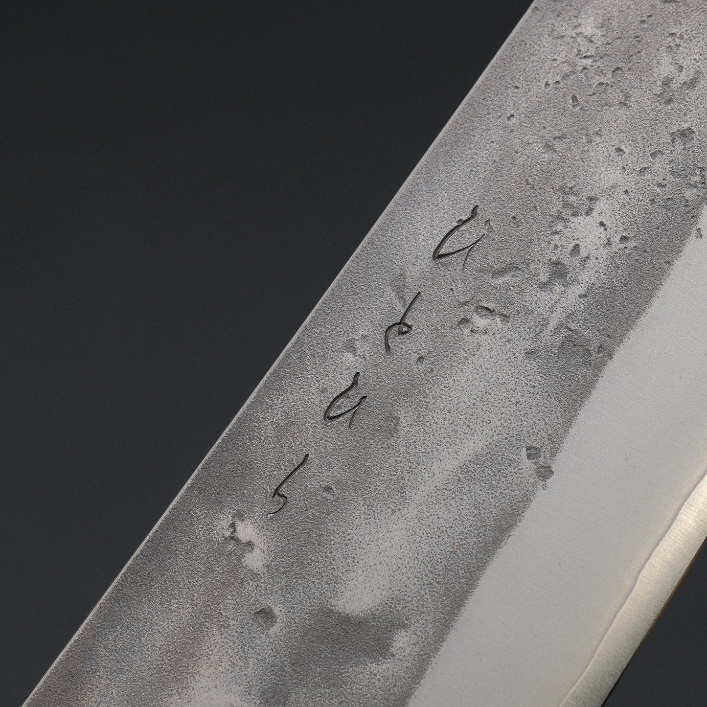 Hitohira TD SLD Nashiji Gyuto 210mm Walnut Handle