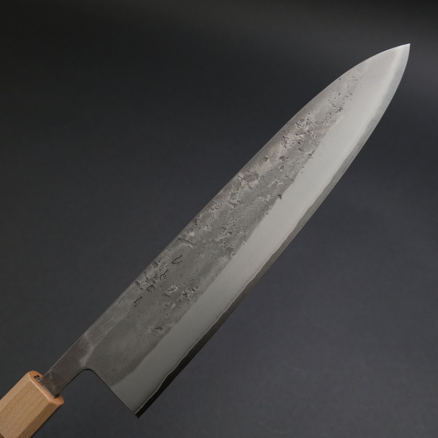 Hitohira TD SLD Nashiji Gyuto 240mm Walnut Handle