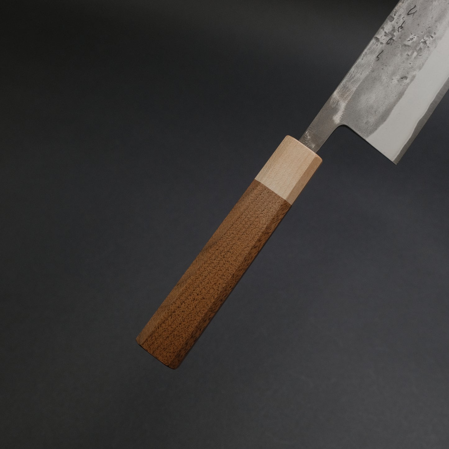 Hitohira TD SLD Nashiji Gyuto 240mm Walnut Handle