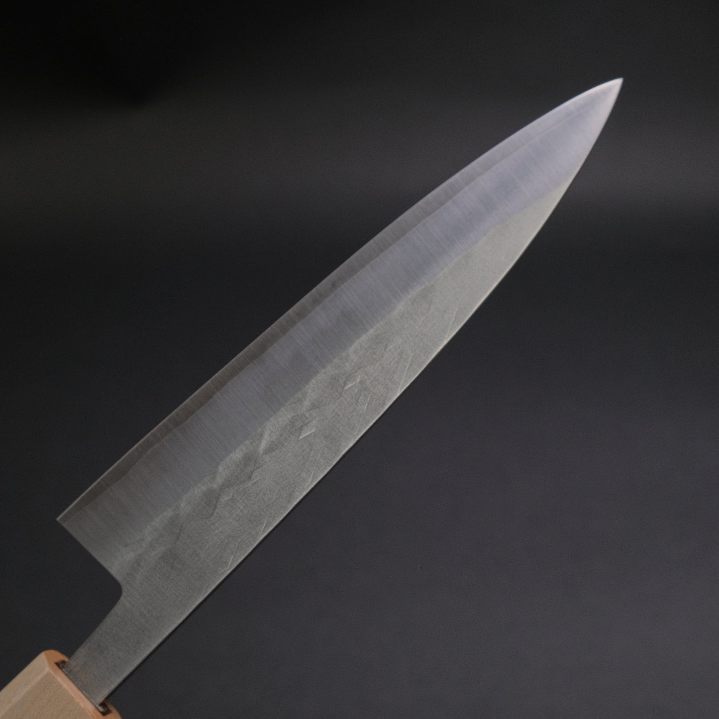 Hitohira TD SLD Tsuchime Gyuto 165mm Walnut Handle