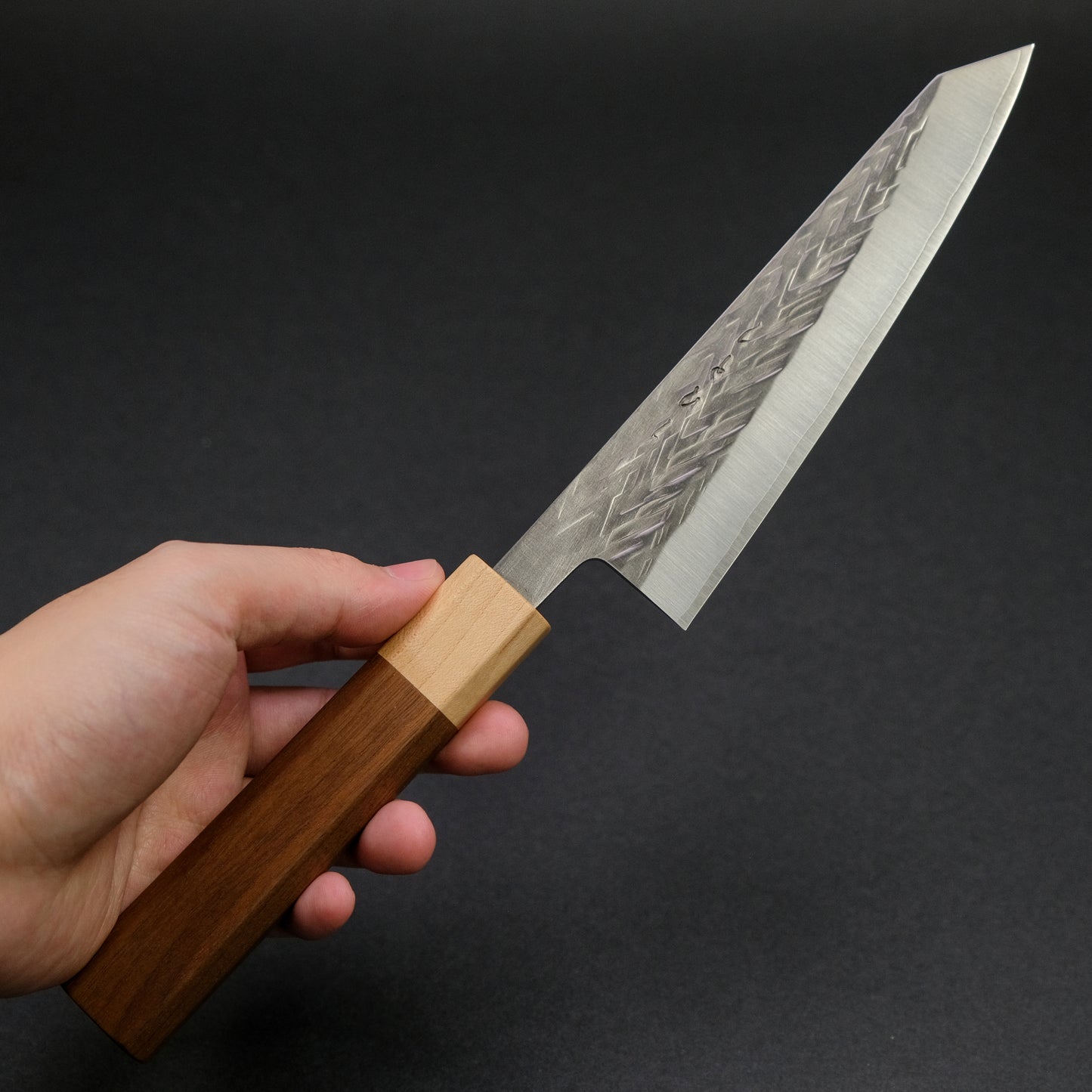 Hitohira TD SLD Tsuchime Honesuki Kaku 150mm Walnut Handle