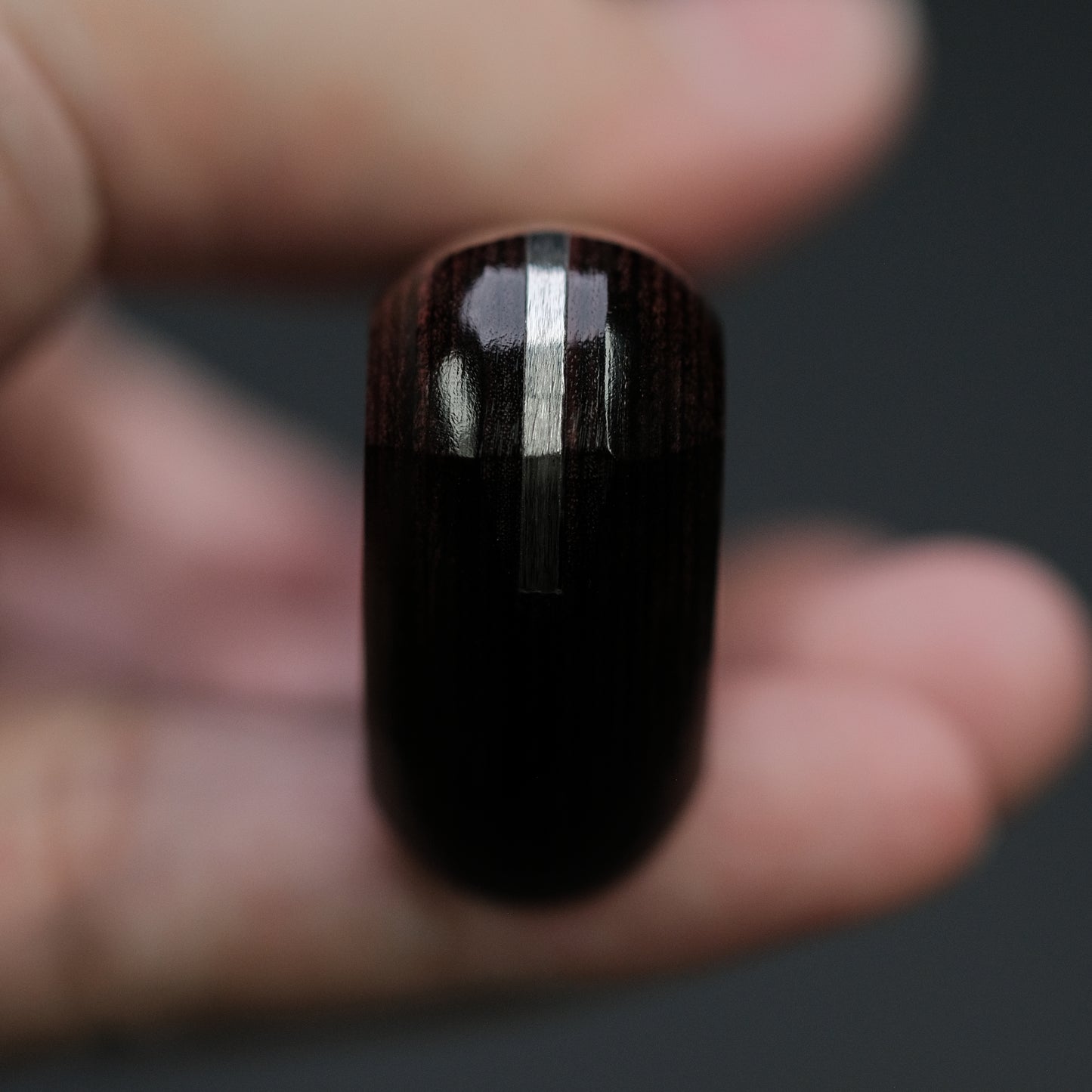 Hitohira TP Gyuto 180mm Wine Pakka Handle