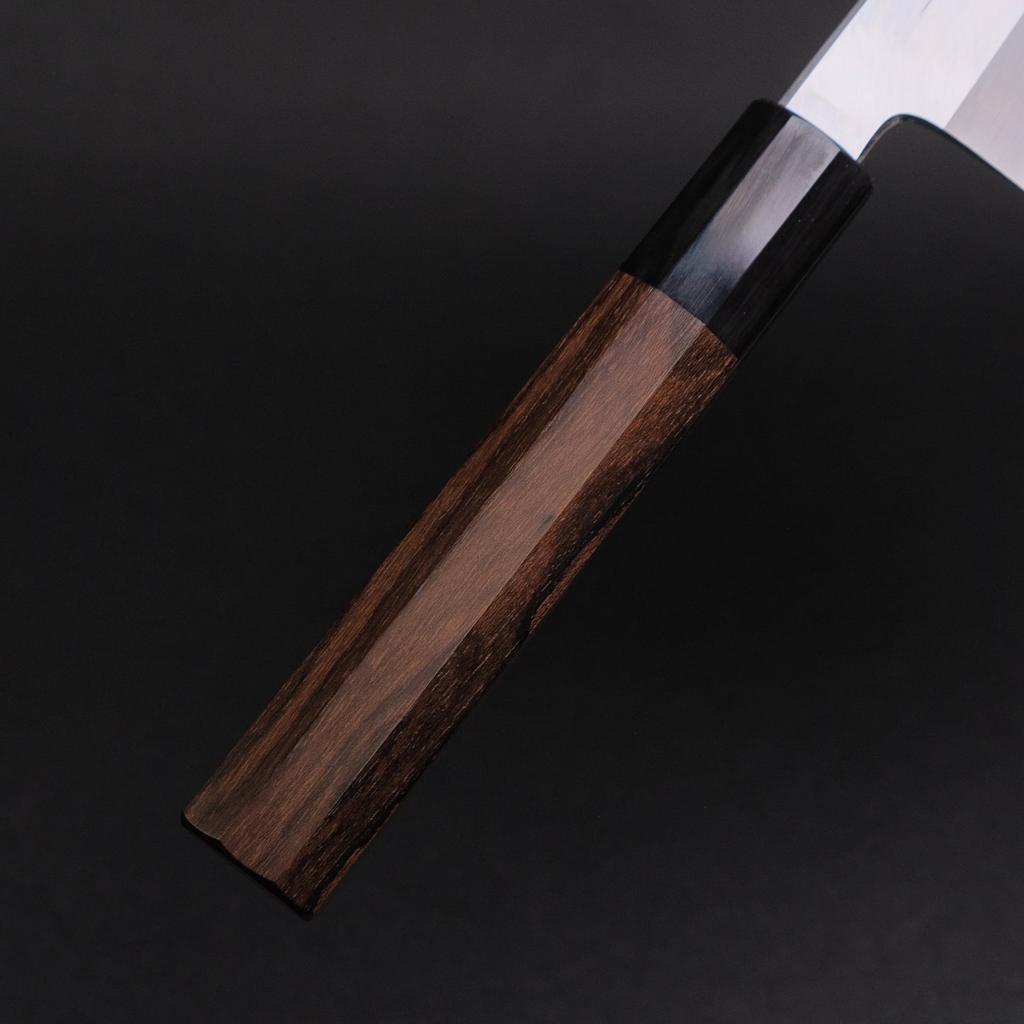 Hitohira Tanaka Kyuzo Blue #1 Migaki Gyuto 210mm Ziricote Handle