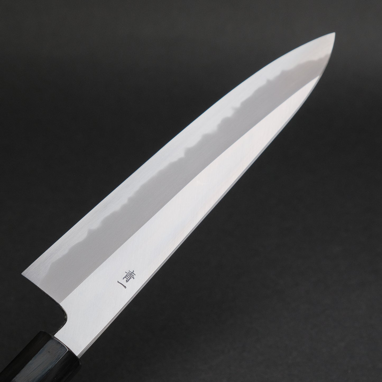 Hitohira Tanaka Kyuzo Blue #1 Migaki Gyuto 210mm Ziricote Handle