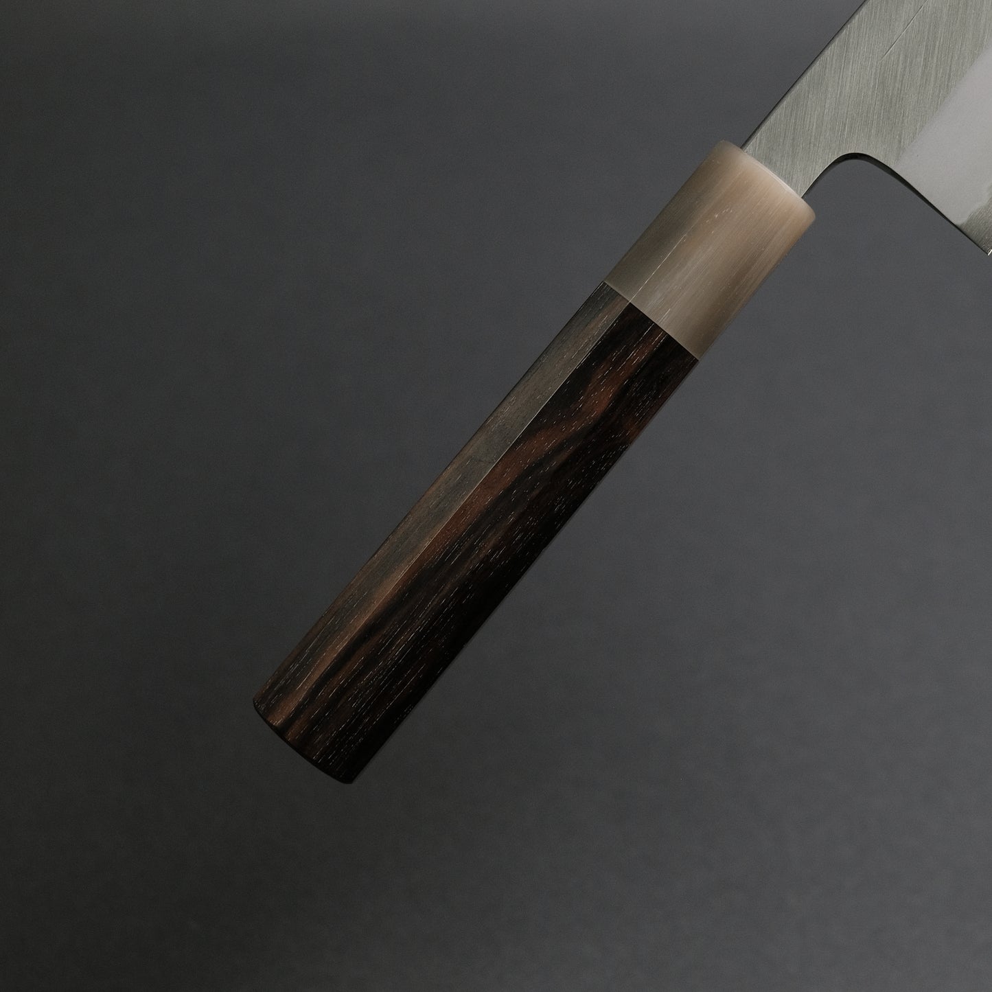 Hitohira Tanaka Kyuzo Blue #1 Migaki Gyuto 240mm Taihei Makassar Ebony Handle