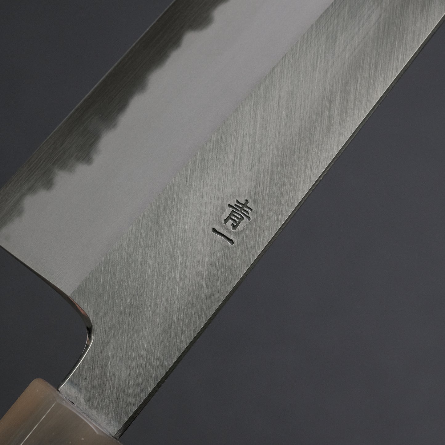 Hitohira Tanaka Kyuzo Blue #1 Migaki Gyuto 240mm Taihei Makassar Ebony Handle