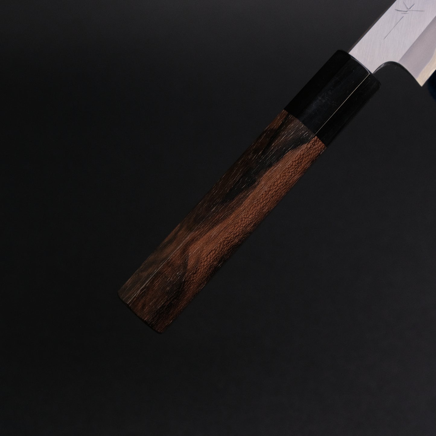 Hitohira Tanaka Kyuzo Blue #1 Migaki Petty 150mm Ziricote Handle
