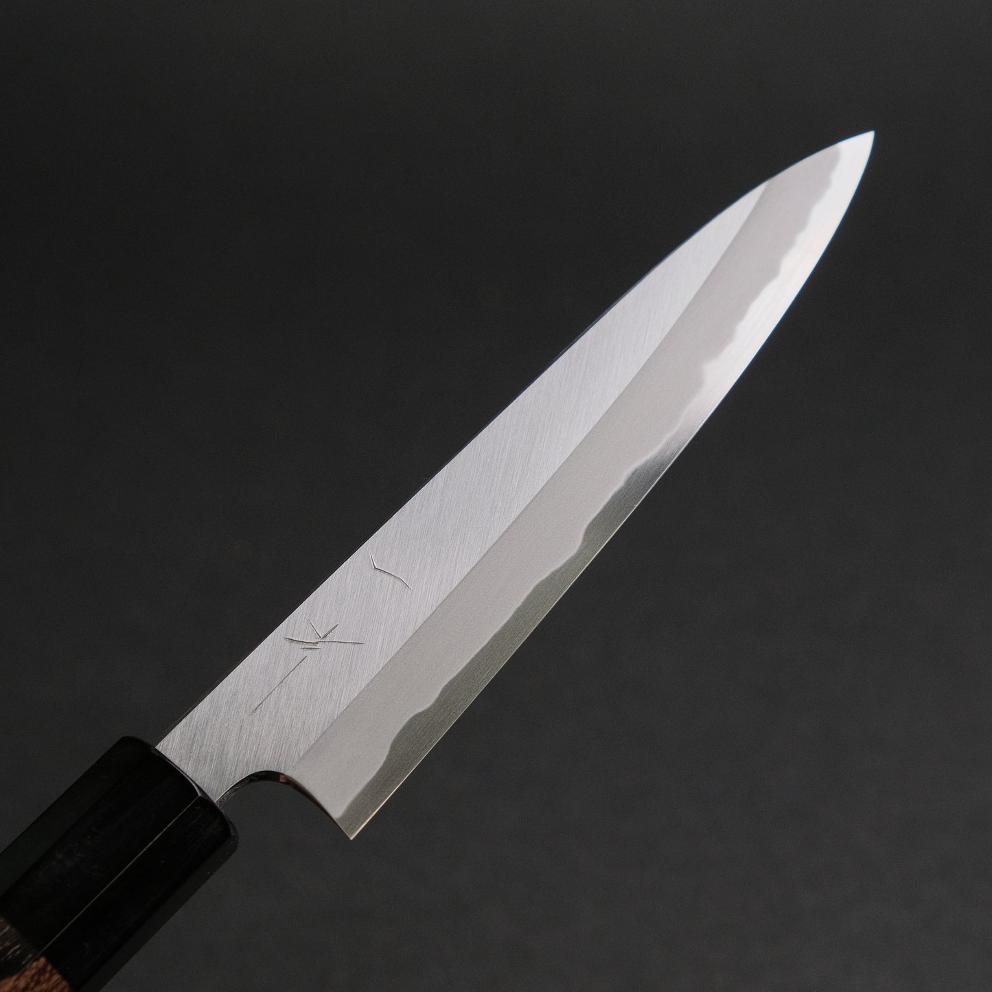 Hitohira Tanaka Kyuzo Blue #1 Migaki Petty 150mm Ziricote Handle