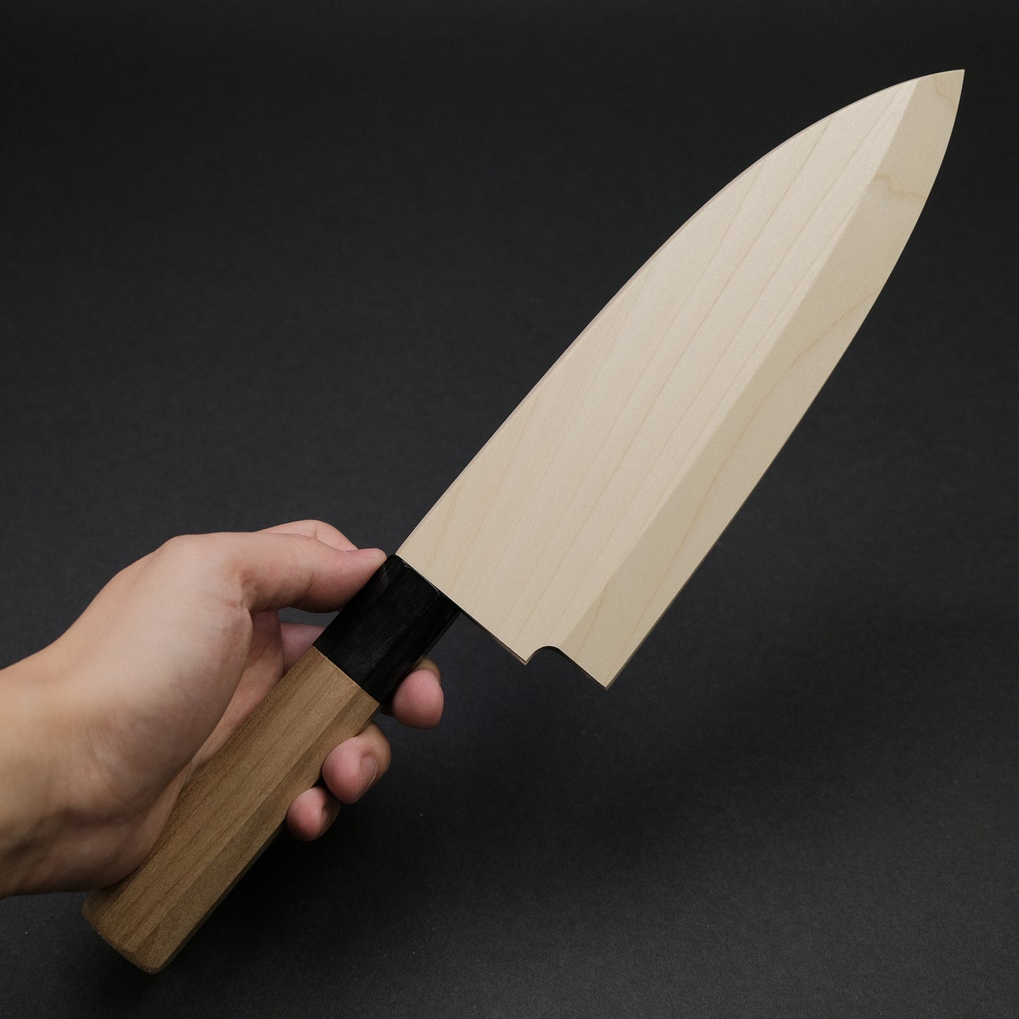 Hitohira Tanaka Manzo White #2 Deba 165mm Ho Wood Handle (Saya)