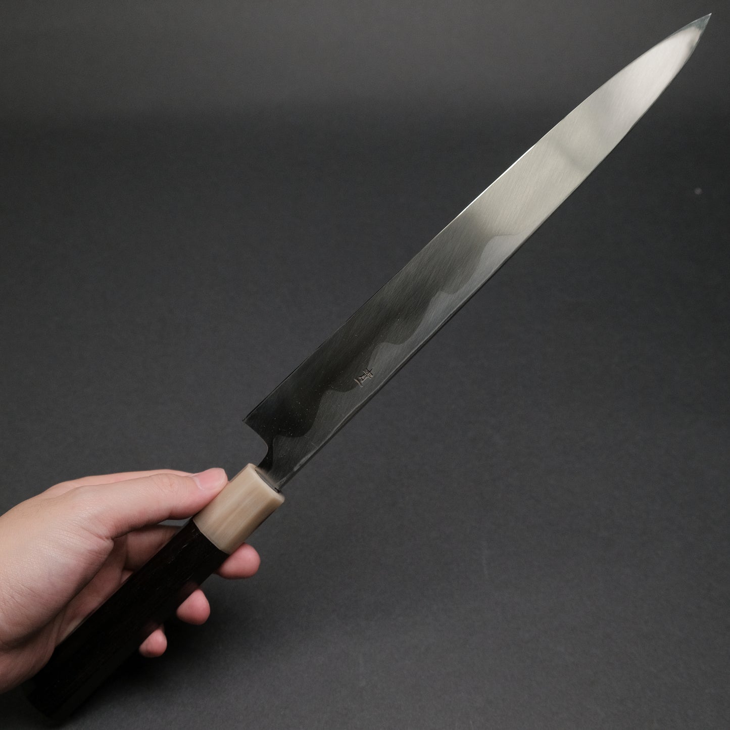 Hitohira Tanaka Mosuke Blue #1 Yanagiba 270mm Ebony Handle (Saya)