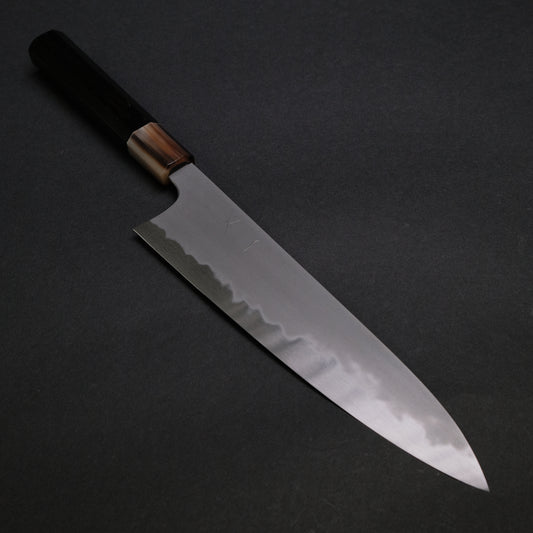 Hitohira Tanaka Yohei Blue #1 Kasumi Gyuto 240mm Ebony Handle