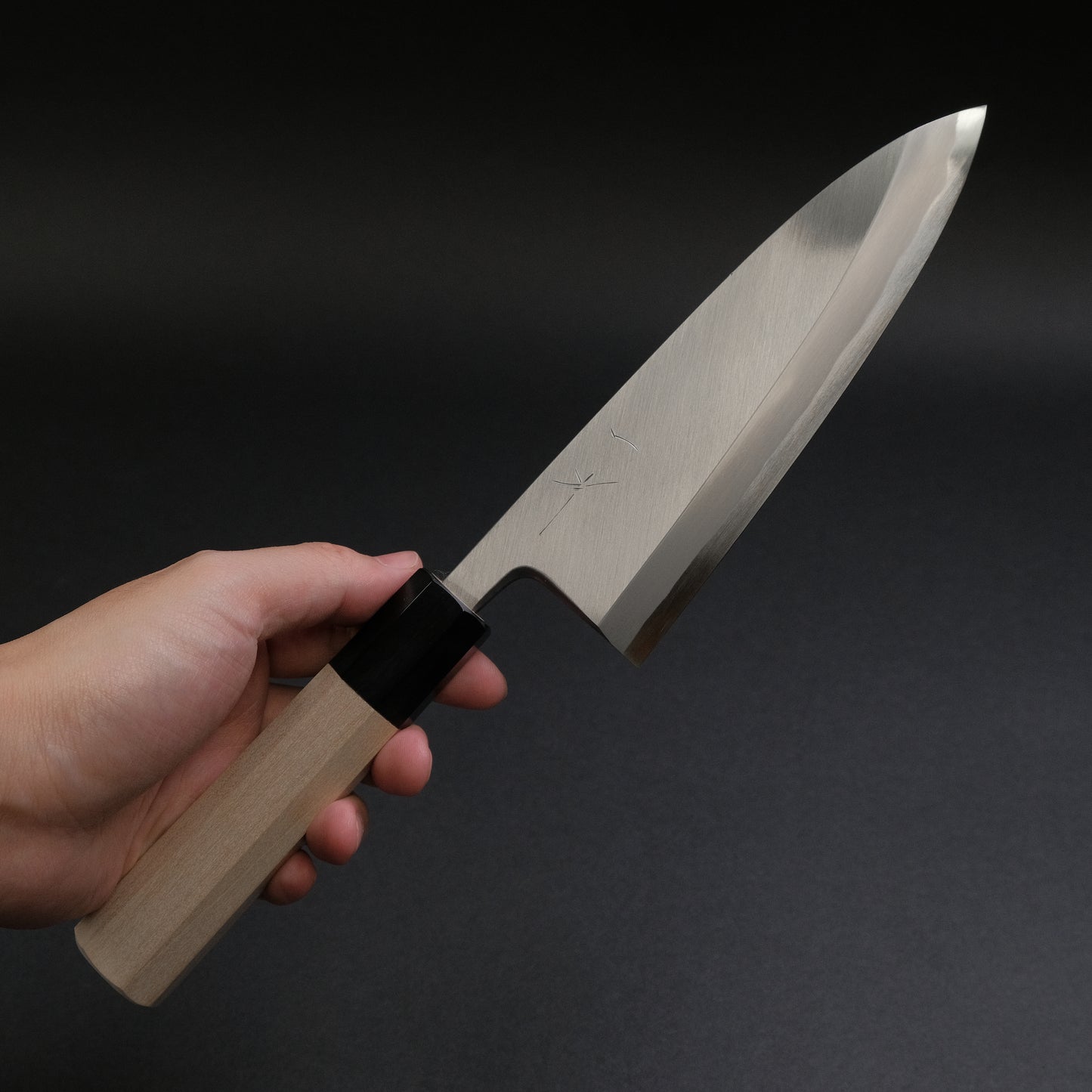 Hitohira Togashi Blue #2 Deba 165mm Ho Wood Handle (Saya)