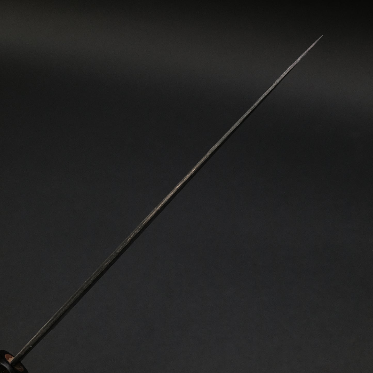 Hitohira Togashi Blue #2 Kurouchi Gyuto 210mm Cherry Wood Handle (Ebony End)