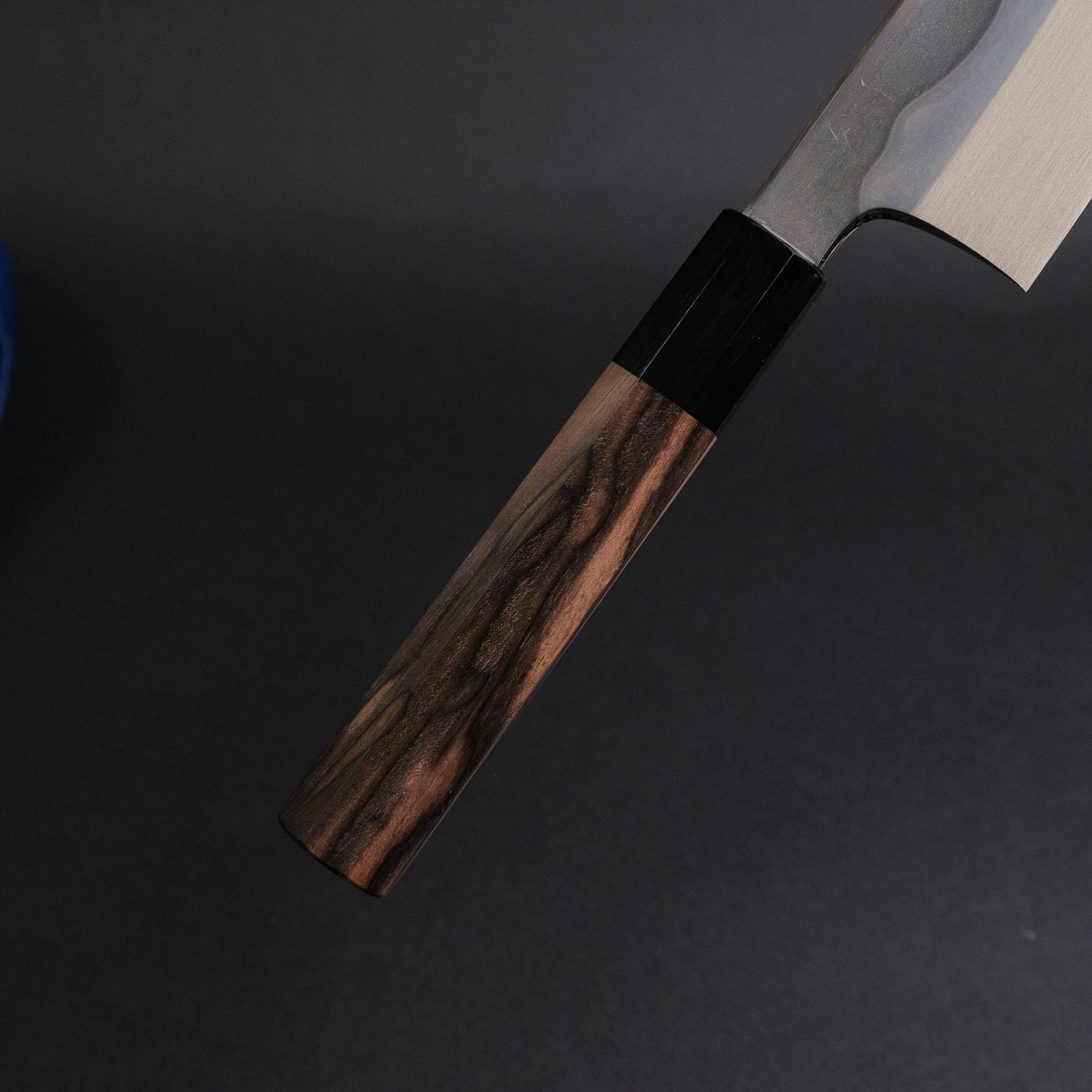 Hitohira Togashi White #1 Fuji Mizu Honyaki Gyuto 240mm Kurokaki Persimmon Handle (#120/ Saya)