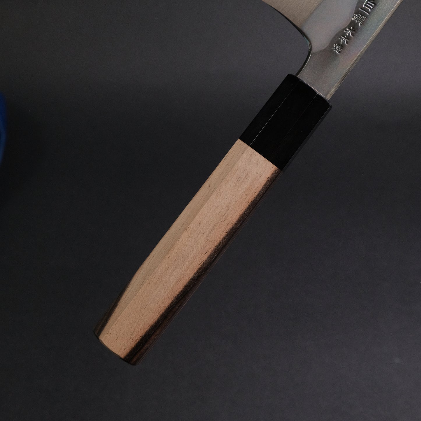 Hitohira Togashi White #1 Fuji Mizu Honyaki Gyuto 240mm Kurokaki Persimmon Handle (#120/ Saya)
