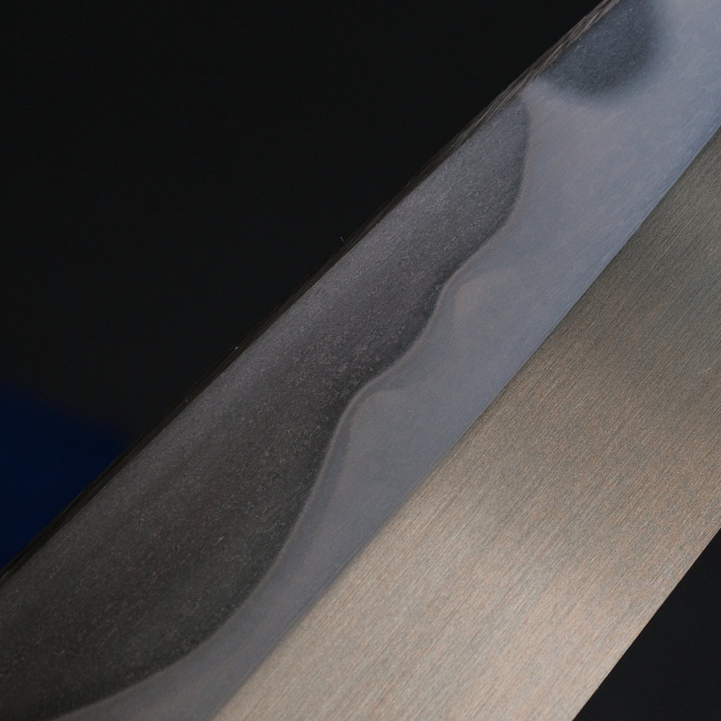 Hitohira Togashi White #1 Fuji Mizu Honyaki Gyuto 240mm Kurokaki Persimmon Handle (#120/ Saya)