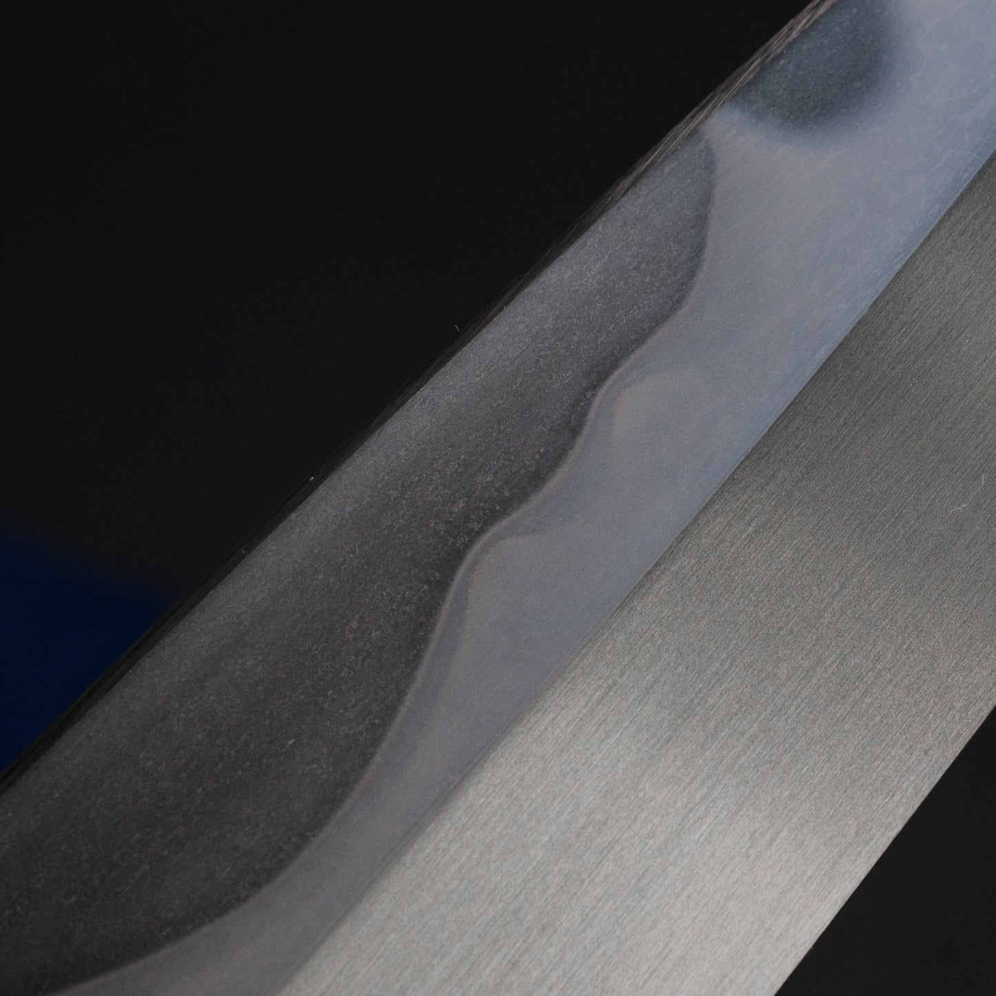 Hitohira Togashi White #1 Fuji Mizu Honyaki Gyuto 240mm Kurokaki Persimmon Handle (#120/ Saya)