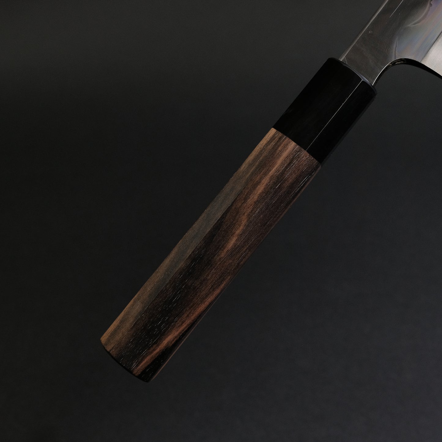 Hitohira Togashi White #1 Notaremon Mizu Honyaki Gyuto 240mm Kurokaki Persimmon Handle (#100/ Saya)