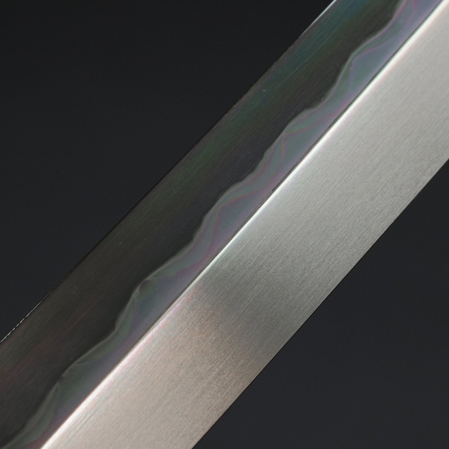 Hitohira Togashi White #1 Notaremon Mizu Honyaki Yanagi Sakimaru 300mm Taihei Ebony Handle (Saya)