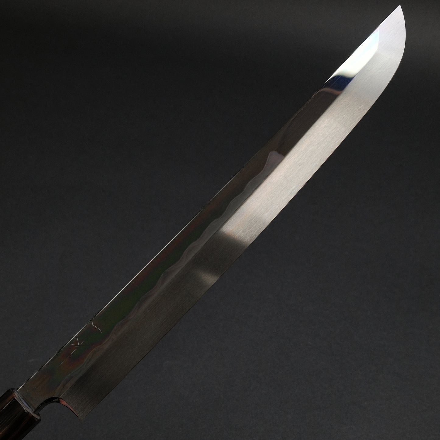Hitohira Togashi White #1 Notaremon Mizu Honyaki Yanagi Sakimaru 300mm Taihei Ebony Handle (Saya)
