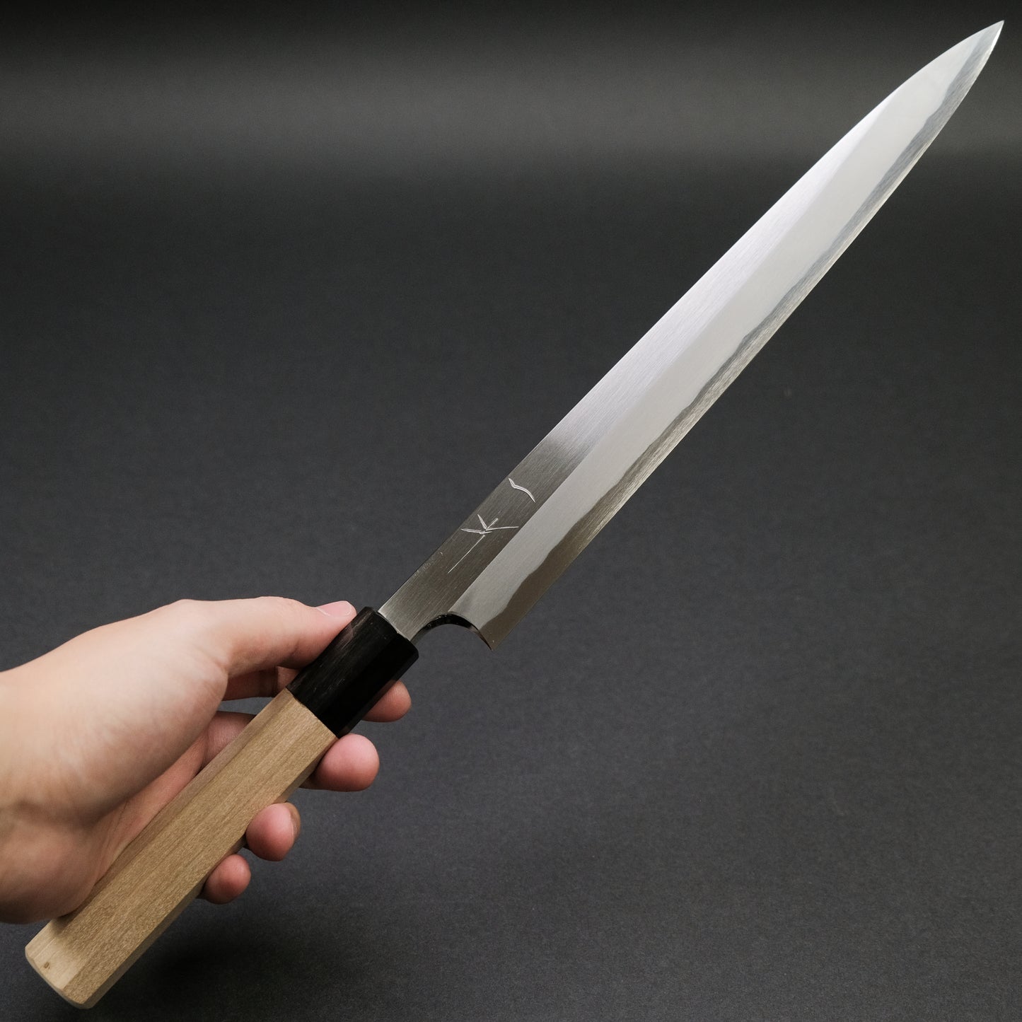 Hitohira Togashi White #1 Tachi Yanagiba 270mm Ho Wood Handle (Saya)