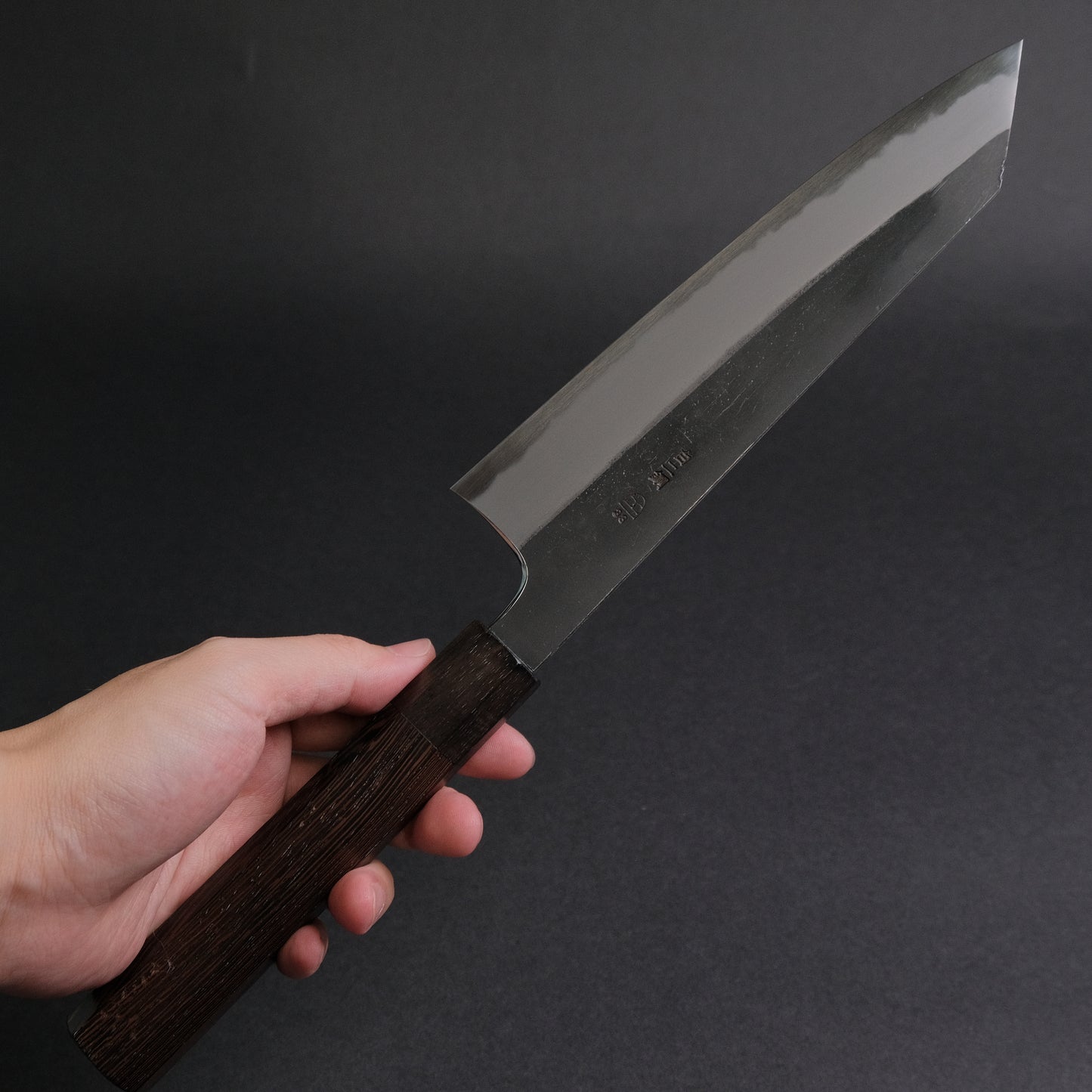 Hitohira Togashi White #2 Kurouchi Kiritsuke Gyuto 210mm Tagayasan Handle