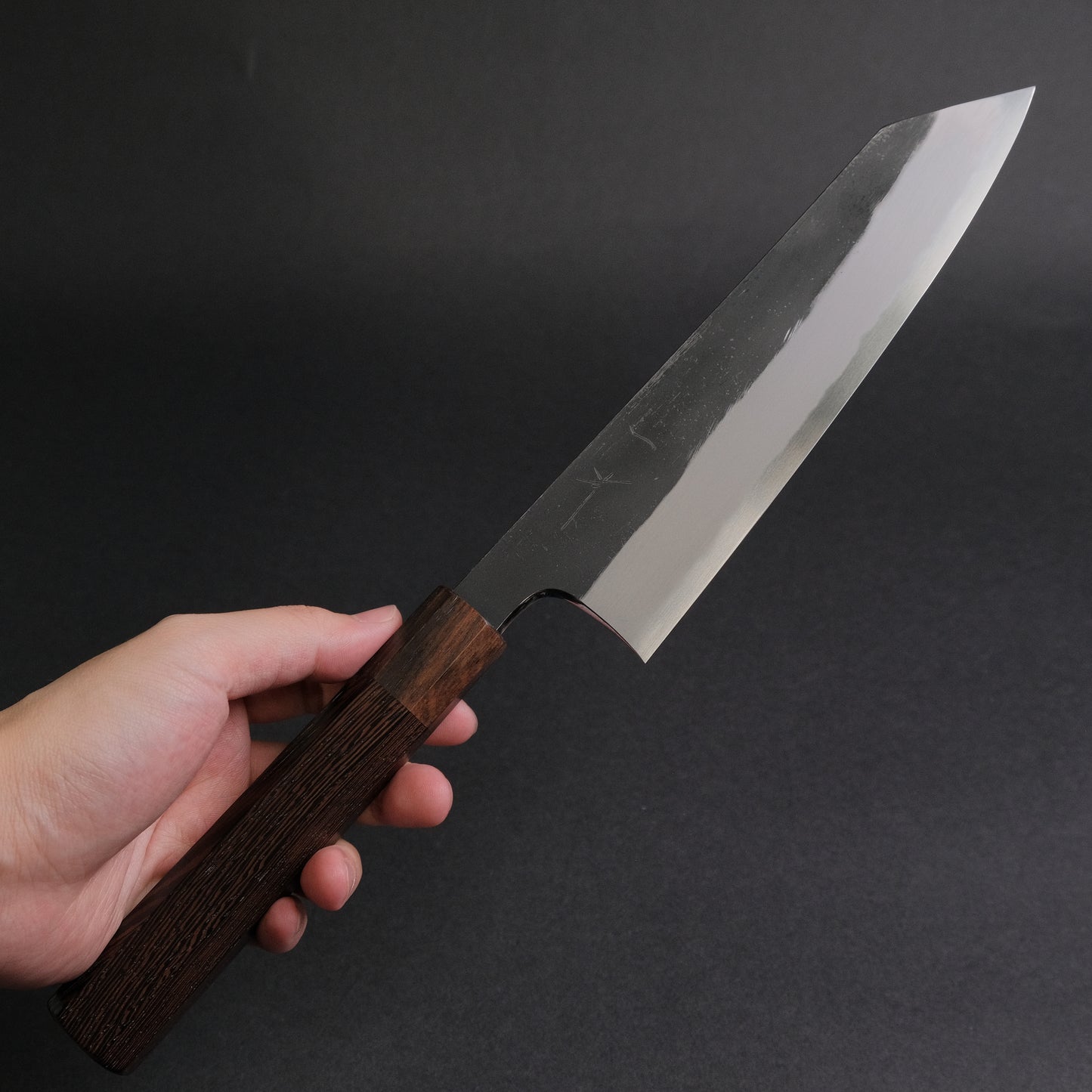 Hitohira Togashi White #2 Kurouchi Kiritsuke Gyuto 210mm Tagayasan Handle