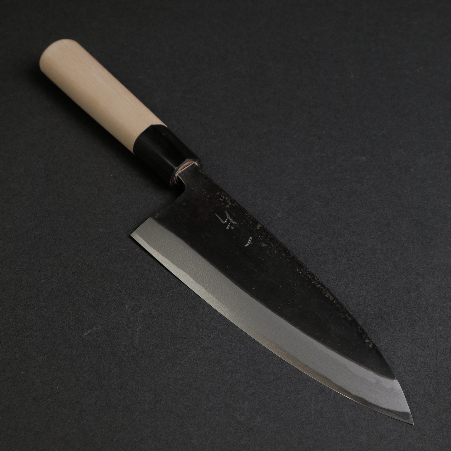 Hitohira White #2 Kurouchi Deba 165mm Ho Wood Handle