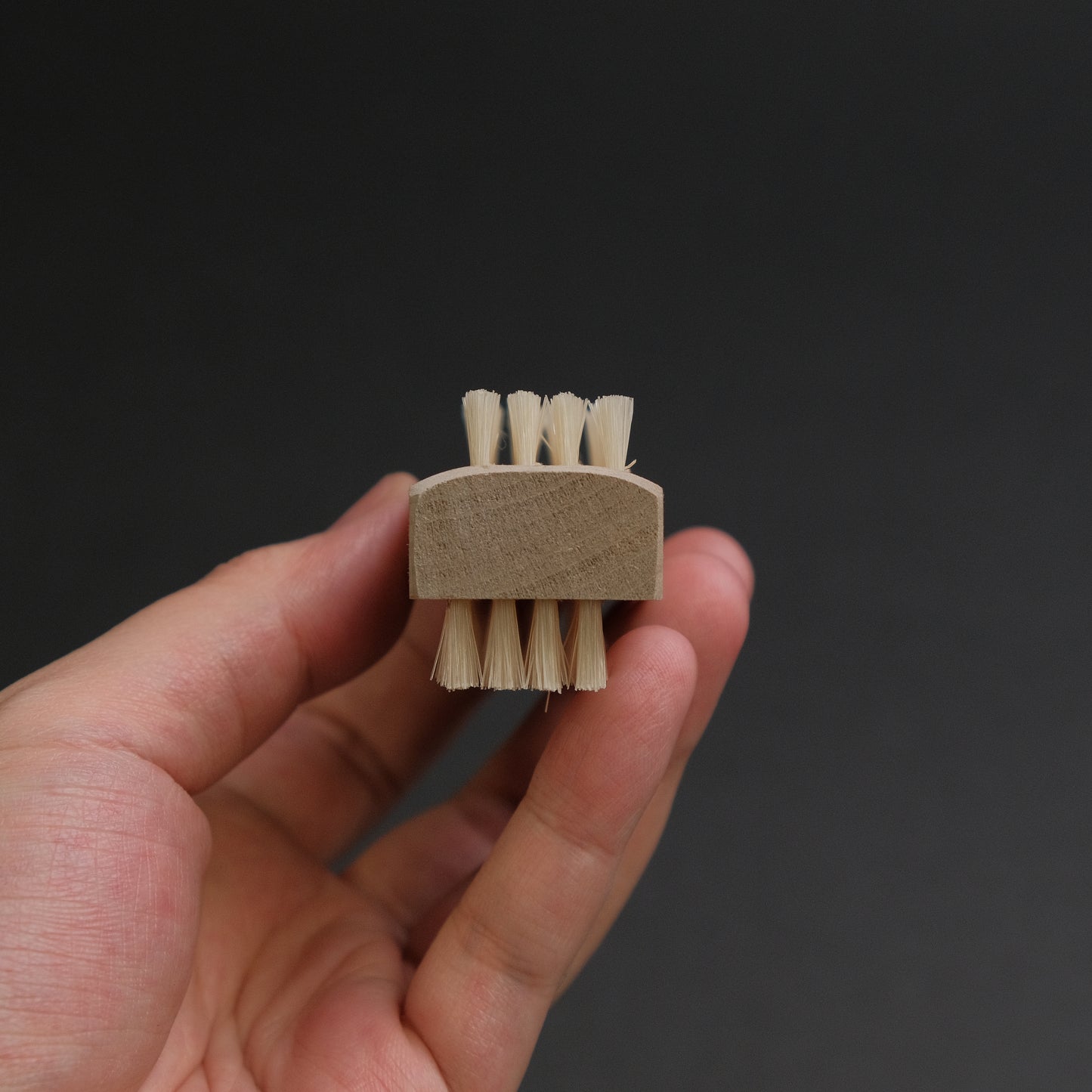 Kanaya Nail Cleaning Brush 70mm (Pig Hair)